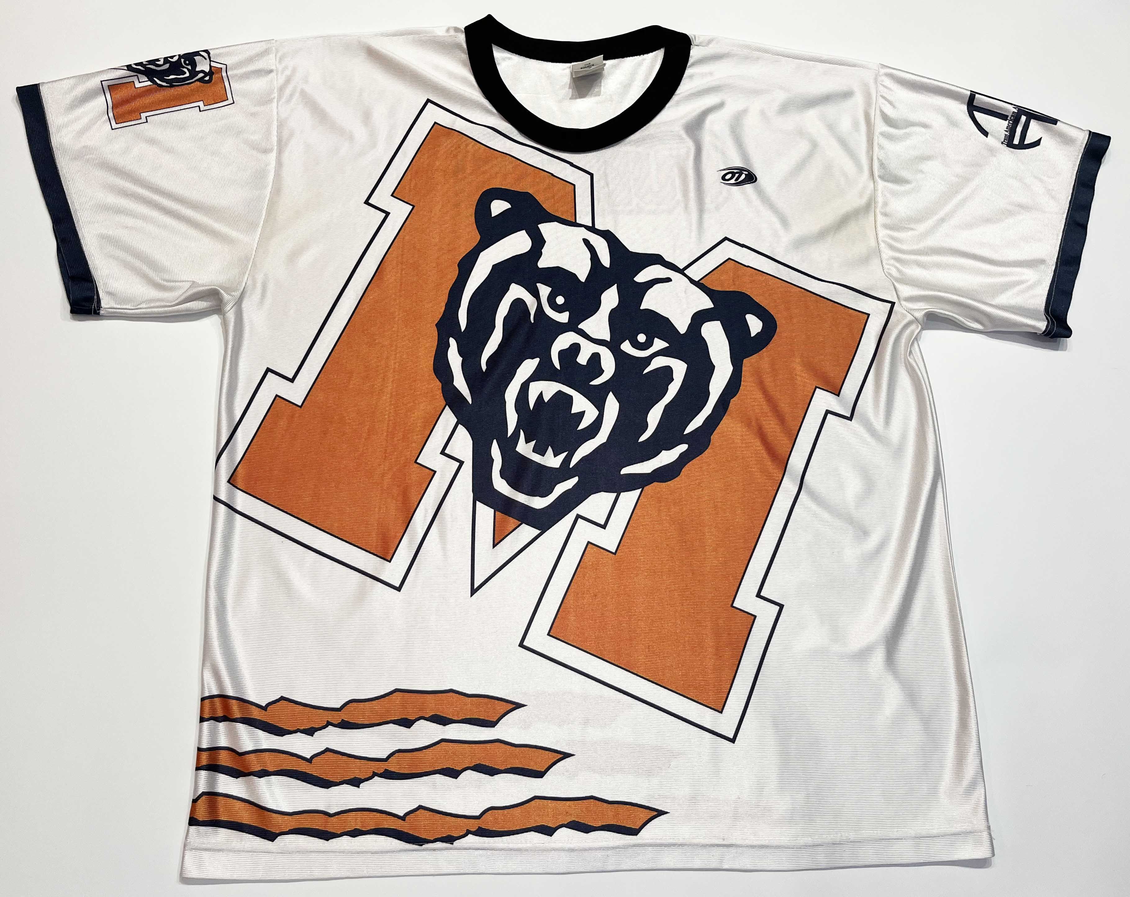 Vintage Vintage OT Sports Mercer Bears NCAA All Over Print Jersey Size US XXL / EU 58 / 5 - 1 Thumbnail