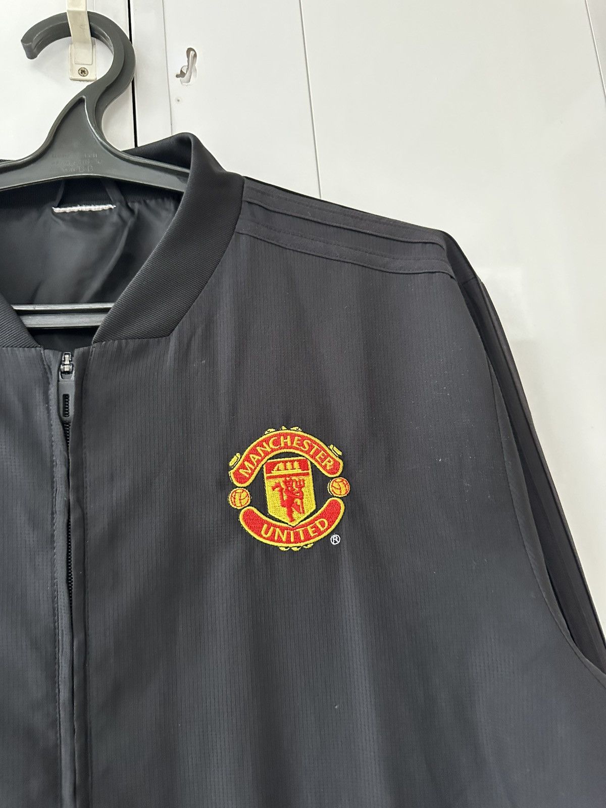 Adidas Vintage Manchester United Zip Adidas Jersey Size US L / EU 52-54 / 3 - 7 Thumbnail
