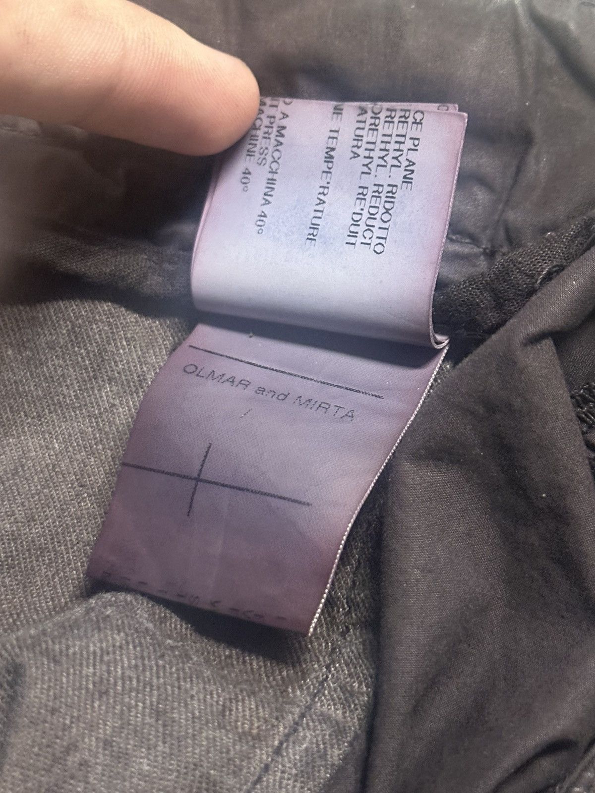 Rick Owens SS/07 Rick Owens Olmar & Mirta Era Brown “Dust” Nylon Aircut Size US 32 / EU 48 - 6 Thumbnail