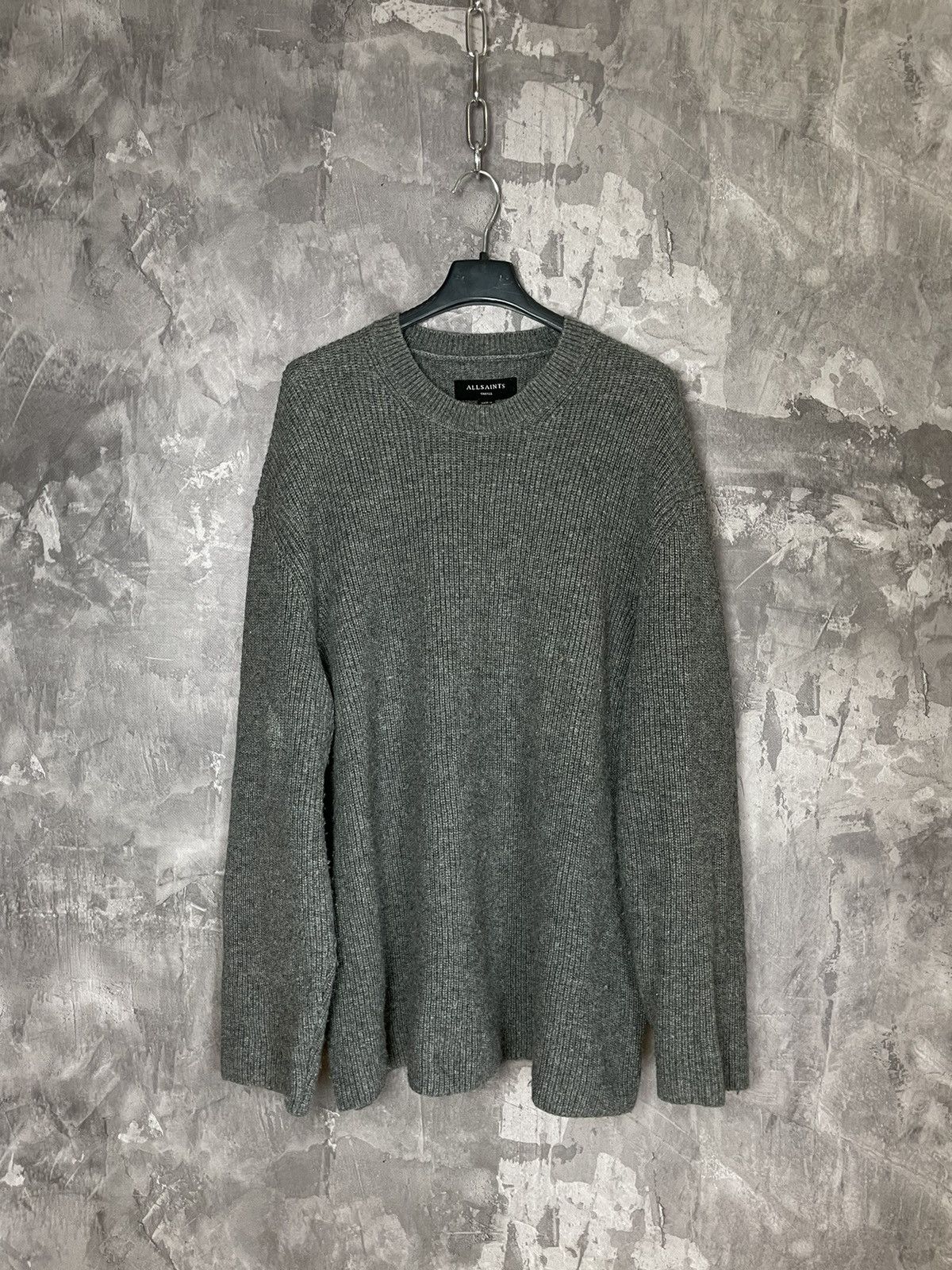 Allsaints Allsaints heavyweight knit fisherman japan style sweater Y2K Size US S / EU 44-46 / 1 - 1 Thumbnail
