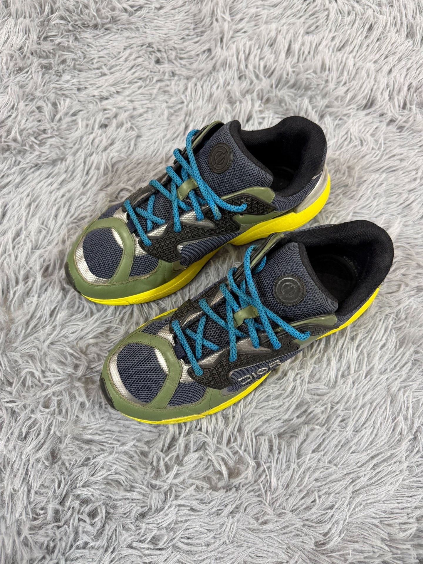 Dior Dior Yellow Lowtop Sneakers 24 Men Size US 7 / EU 40 - 1 Thumbnail