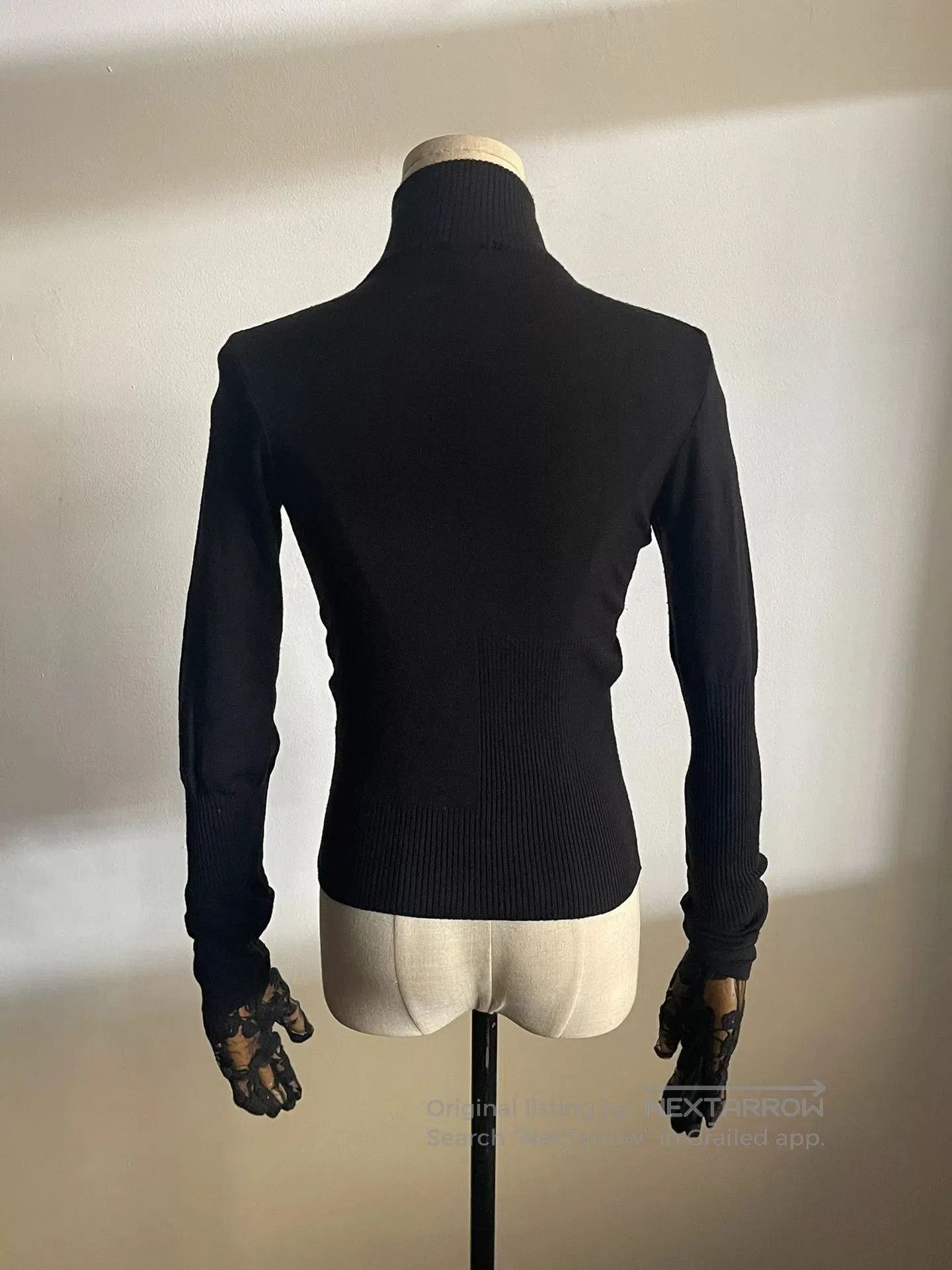 Dirk Bikkembergs Dirk Bikkembergs Red Zip Knit Top. Size S / US 4 / IT 40 - 6 Thumbnail
