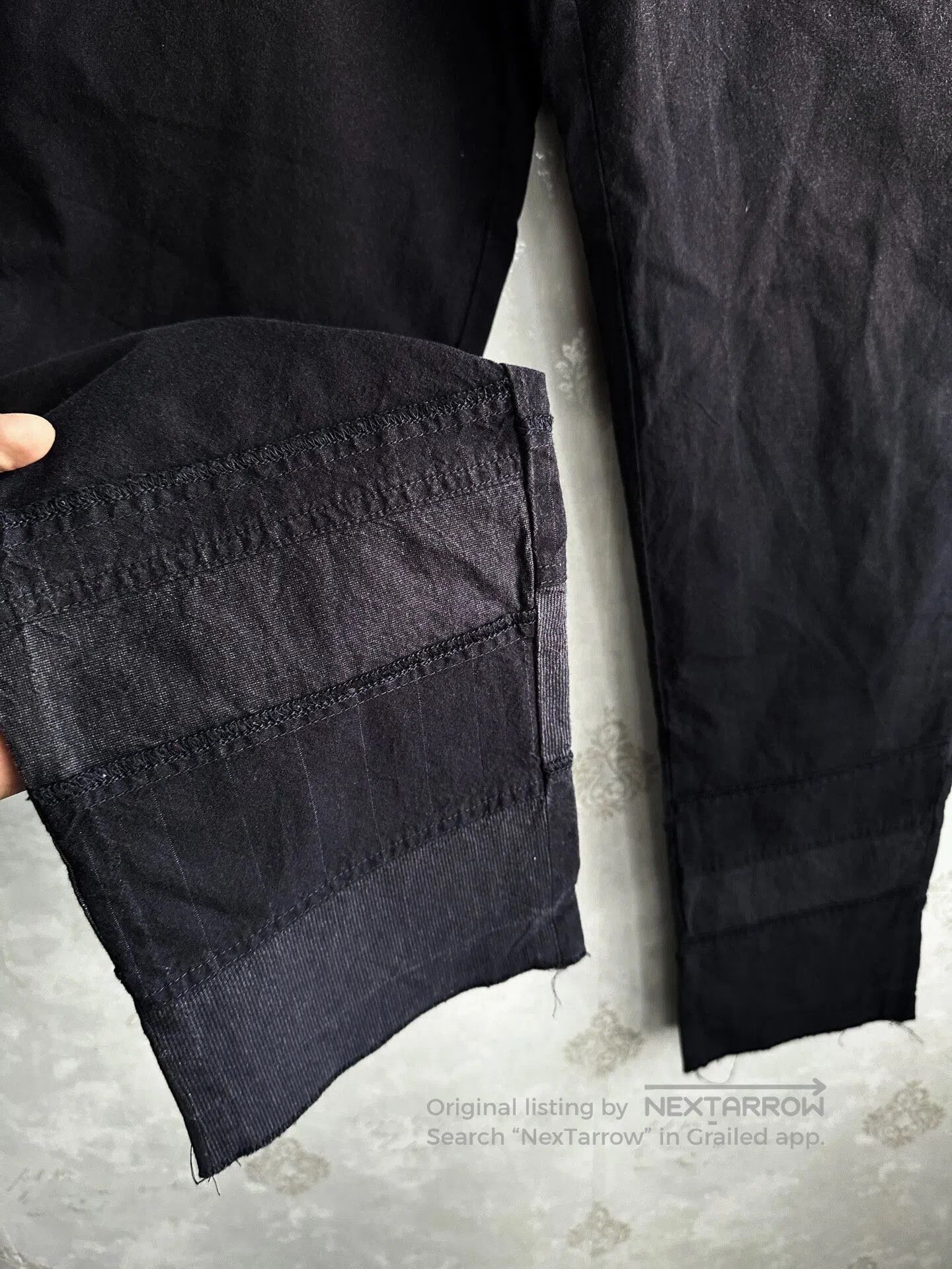 Comme des Garcons Comme des Garcons homme Spliced Pants| Size US 28 / EU 44 - 3 Thumbnail