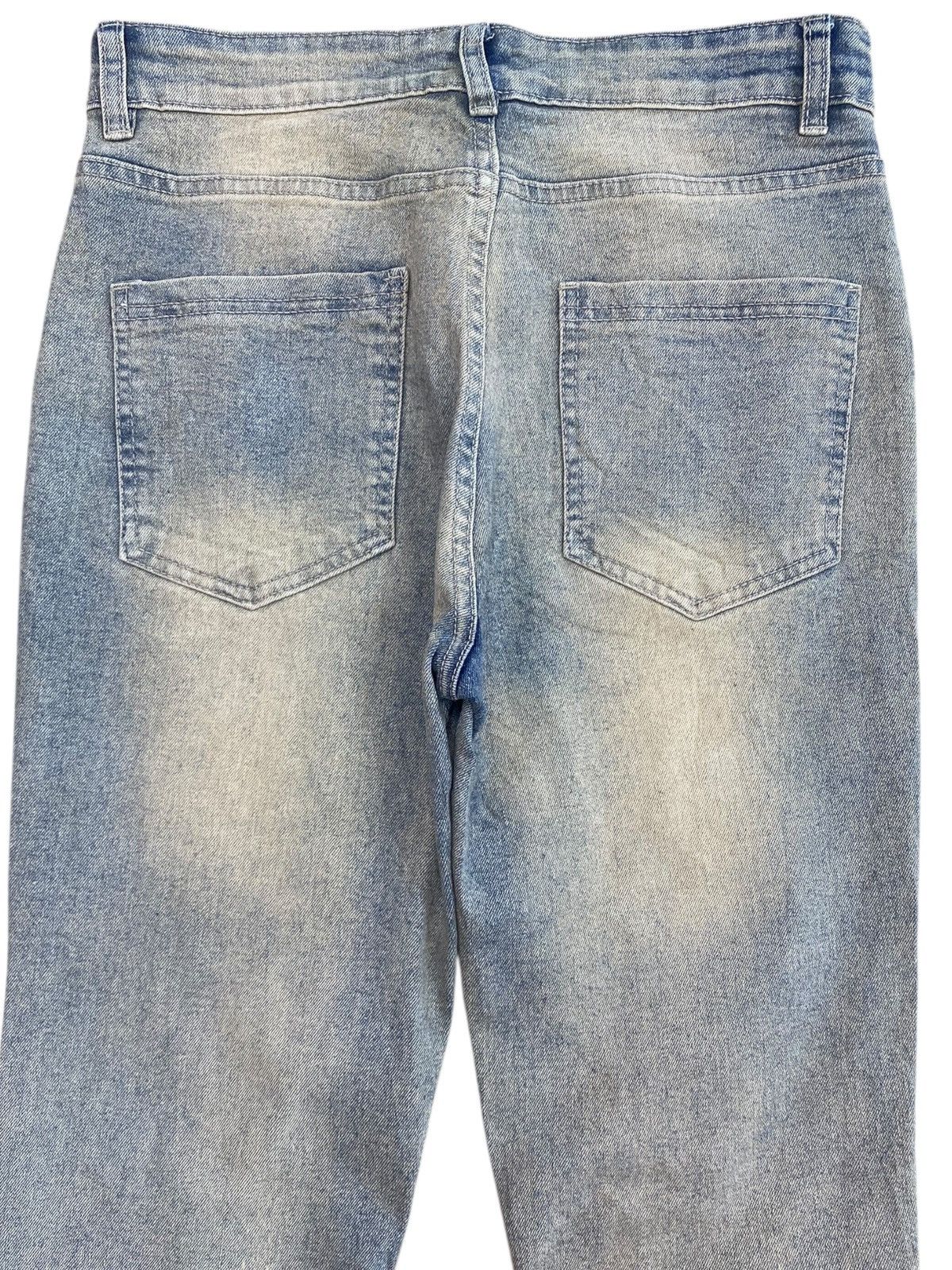 Japanese Brand Japanese Brand Mid Rise Ripped Style Zipper Jeans Size US 28 / EU 44 - 4 Thumbnail