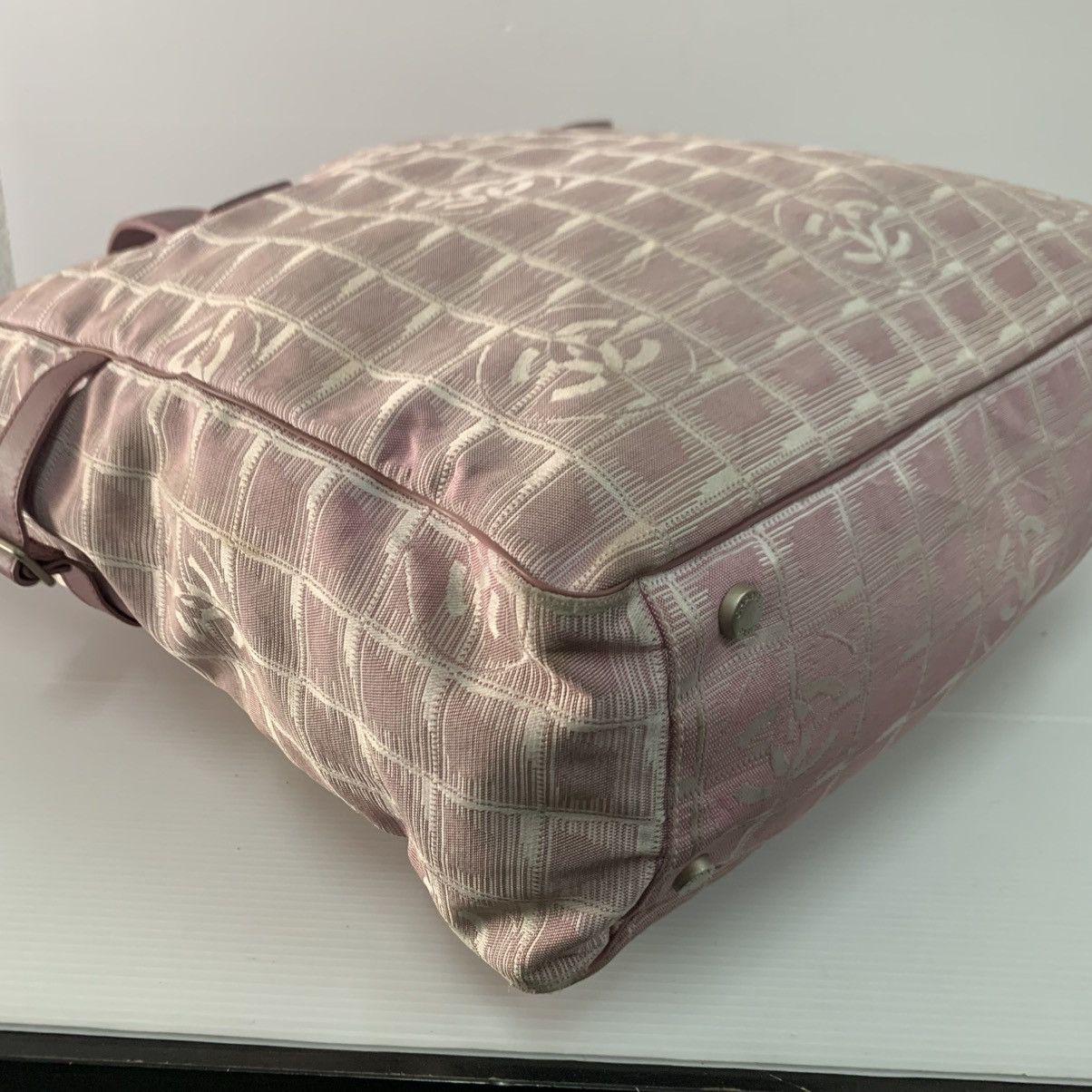 Chanel Chanel Traveline Pink Large Tote Bag Size ONE SIZE - 7 Thumbnail