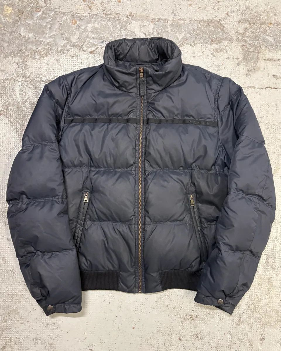 Prada AW2007 Prada Navy Down Quilted Puffer Jacket Size US L / EU 52-54 / 3 - 1 Thumbnail