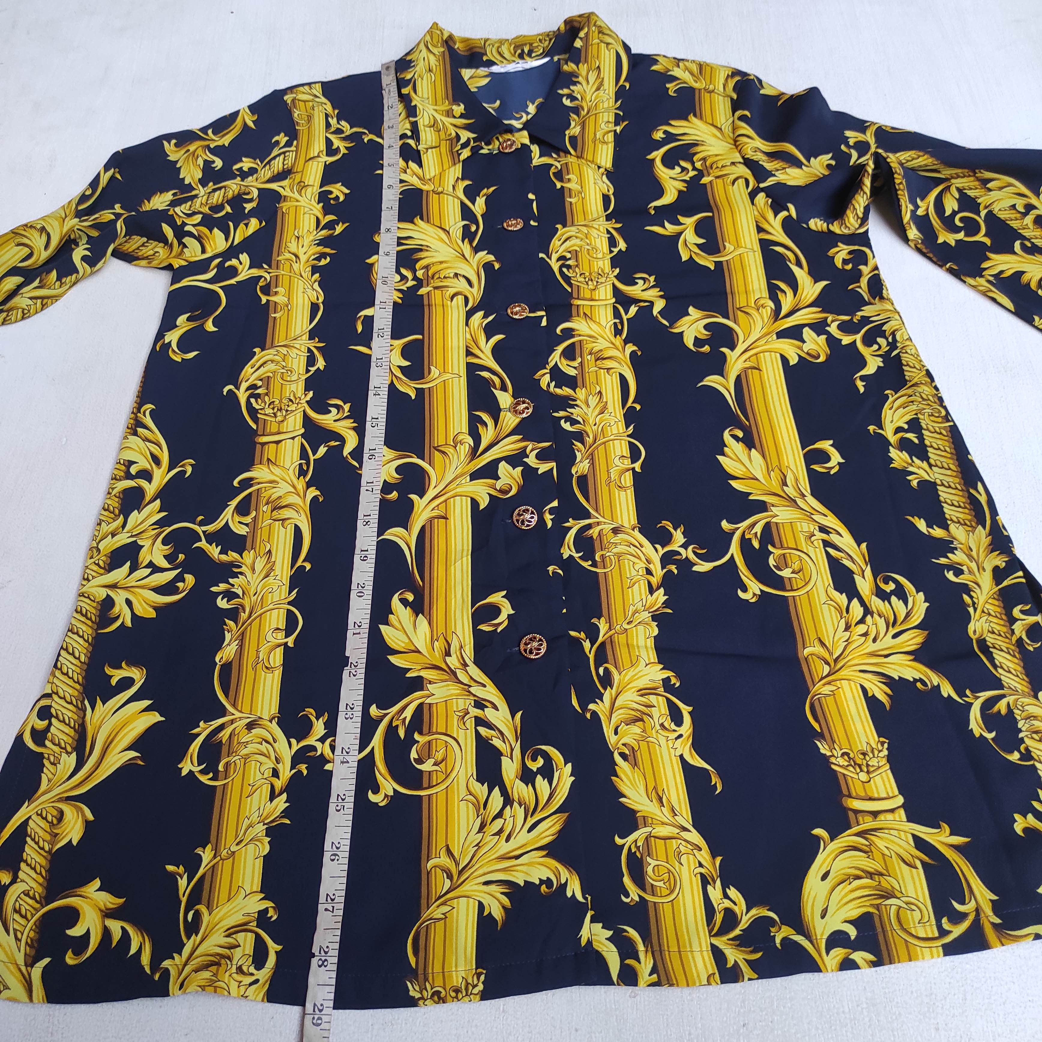 Japanese Brand Made in Japan Primary Shirt Button Up Like versace Size US M / EU 48-50 / 2 - 20 Thumbnail