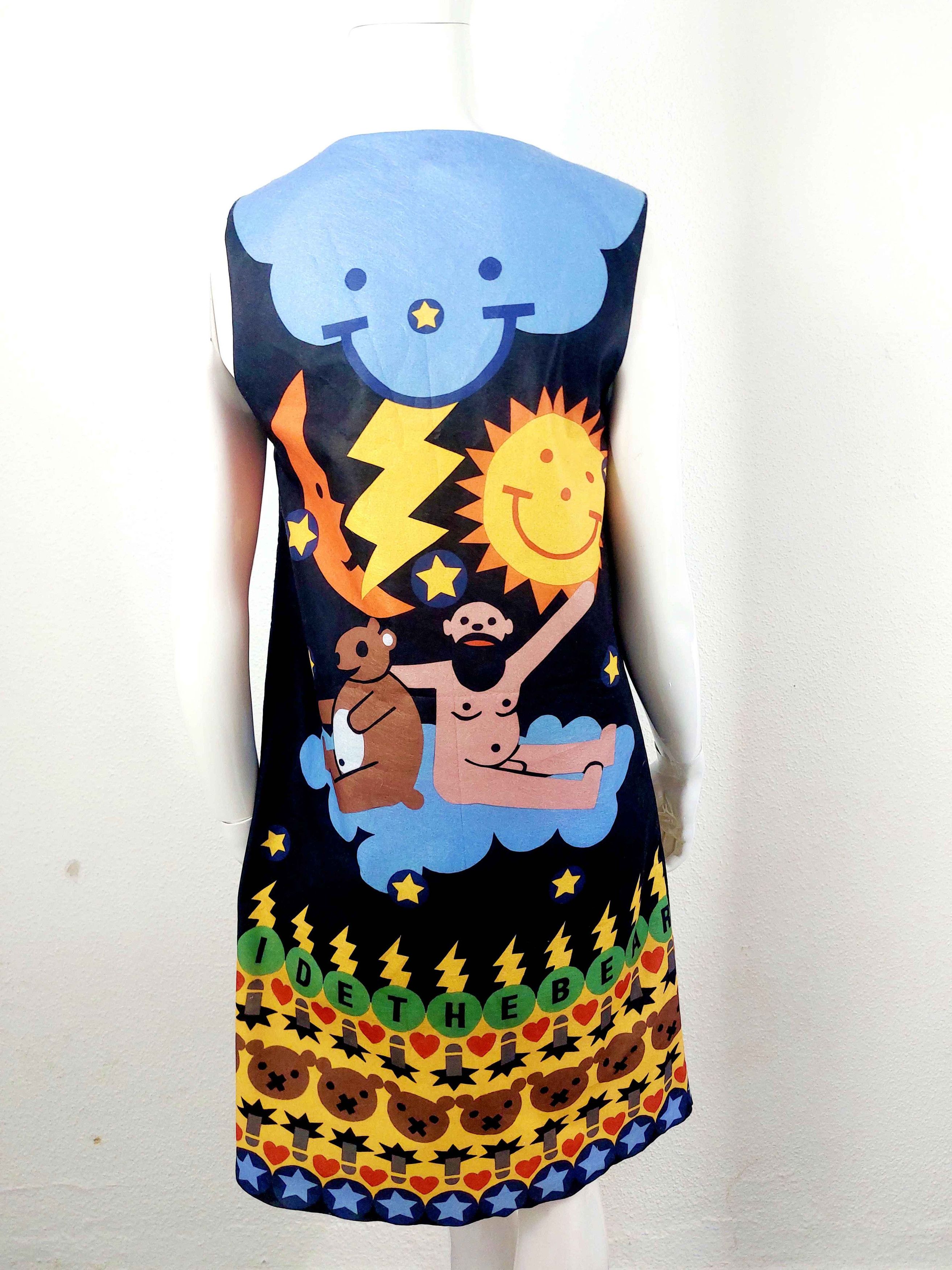 Walter Van Beirendonck Walter Van Beirendonck W&LT Momu Bear Paper Dress Size M / US 6-8 / IT 42-44 - 11 Thumbnail