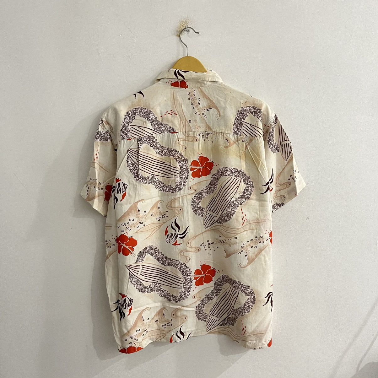 Japanese Brand Mandoc Hawaian Button Up Size US L / EU 52-54 / 3 - 6 Thumbnail