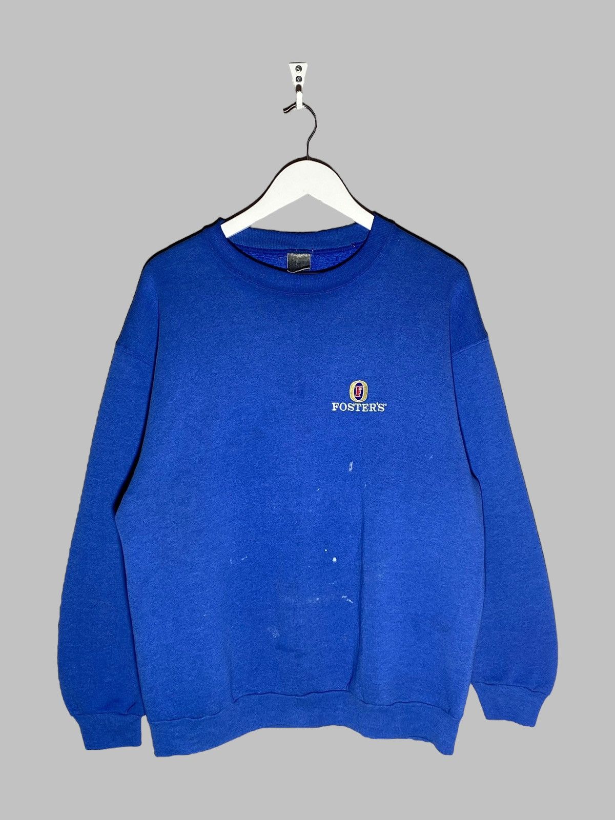 Other Vintage 80s Fosters Staff Distressed Sweatshirt Screen Stars Size US XL / EU 56 / 4 - 1 Thumbnail