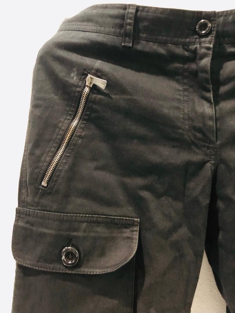 Moschino × Vintage Moschino Crop pants Zipper legs Size 32" / US 10 / IT 46 - 7 Thumbnail