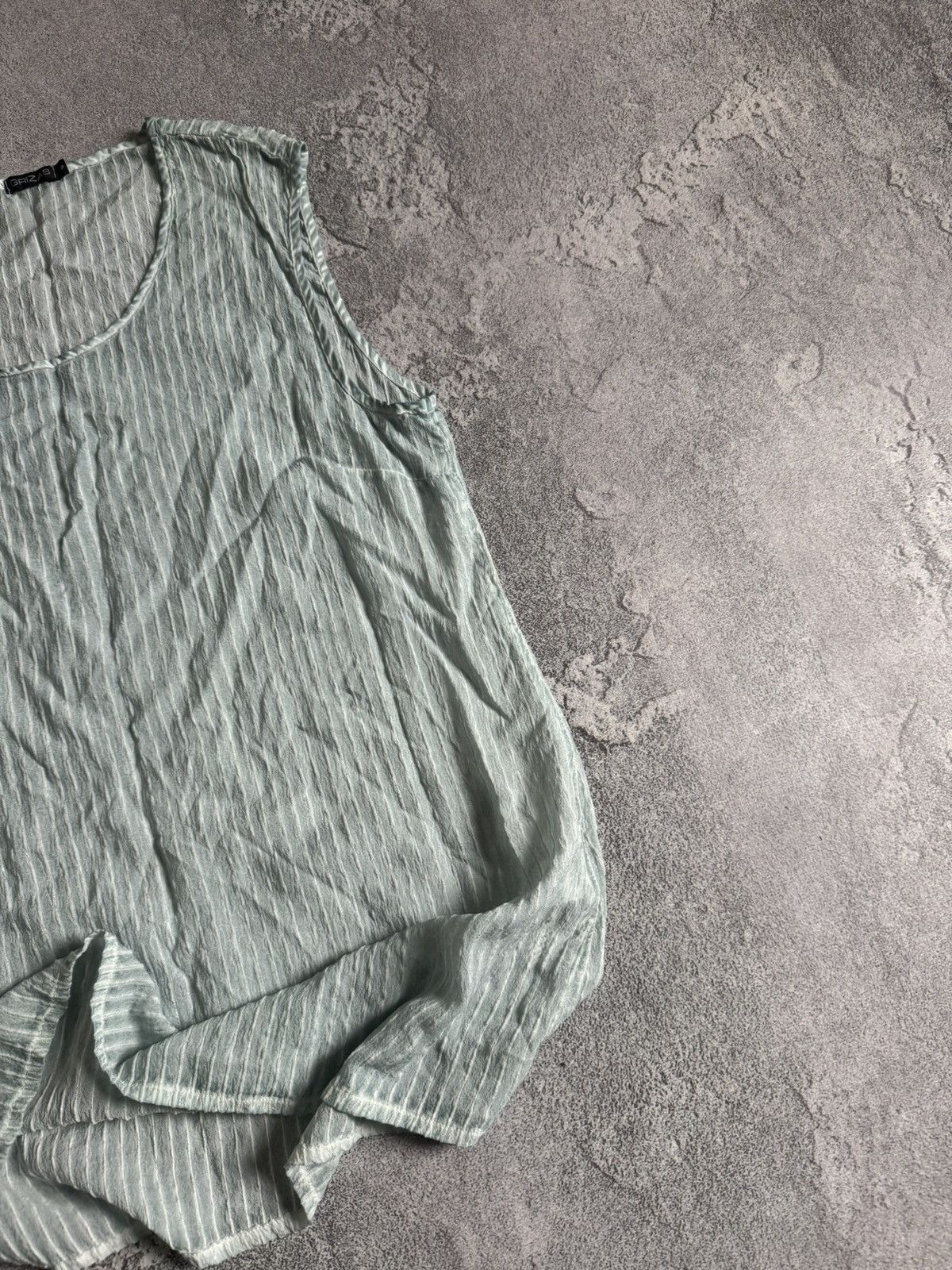 Rundholz Grizas S silk avantagrde tank top sleeveless shirt vinatge Size S / US 4 / IT 40 - 4 Thumbnail