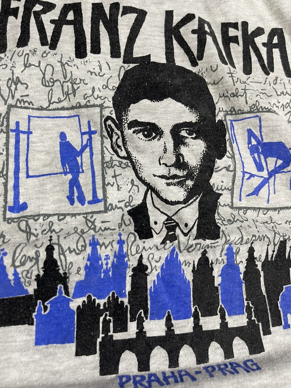 Arts & Science 90’s Franz Kafka Portrait T-Shirt Size US L / EU 52-54 / 3 - 4 Thumbnail
