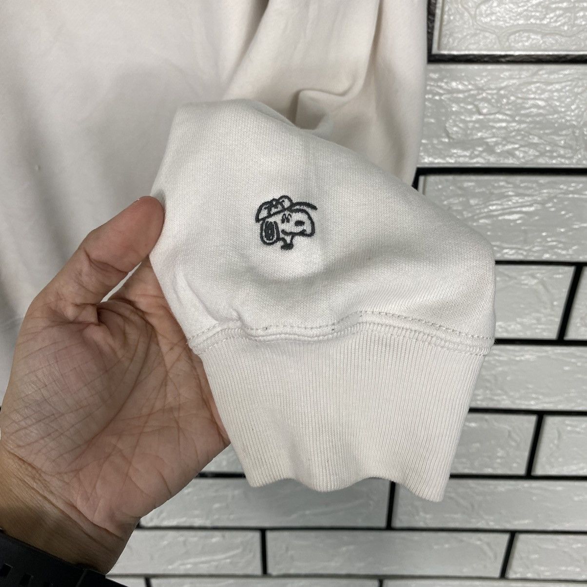 Japanese Brand 📌Vintage Sweatshirt Snoopy Big Logo Size US M / EU 48-50 / 2 - 12 Thumbnail