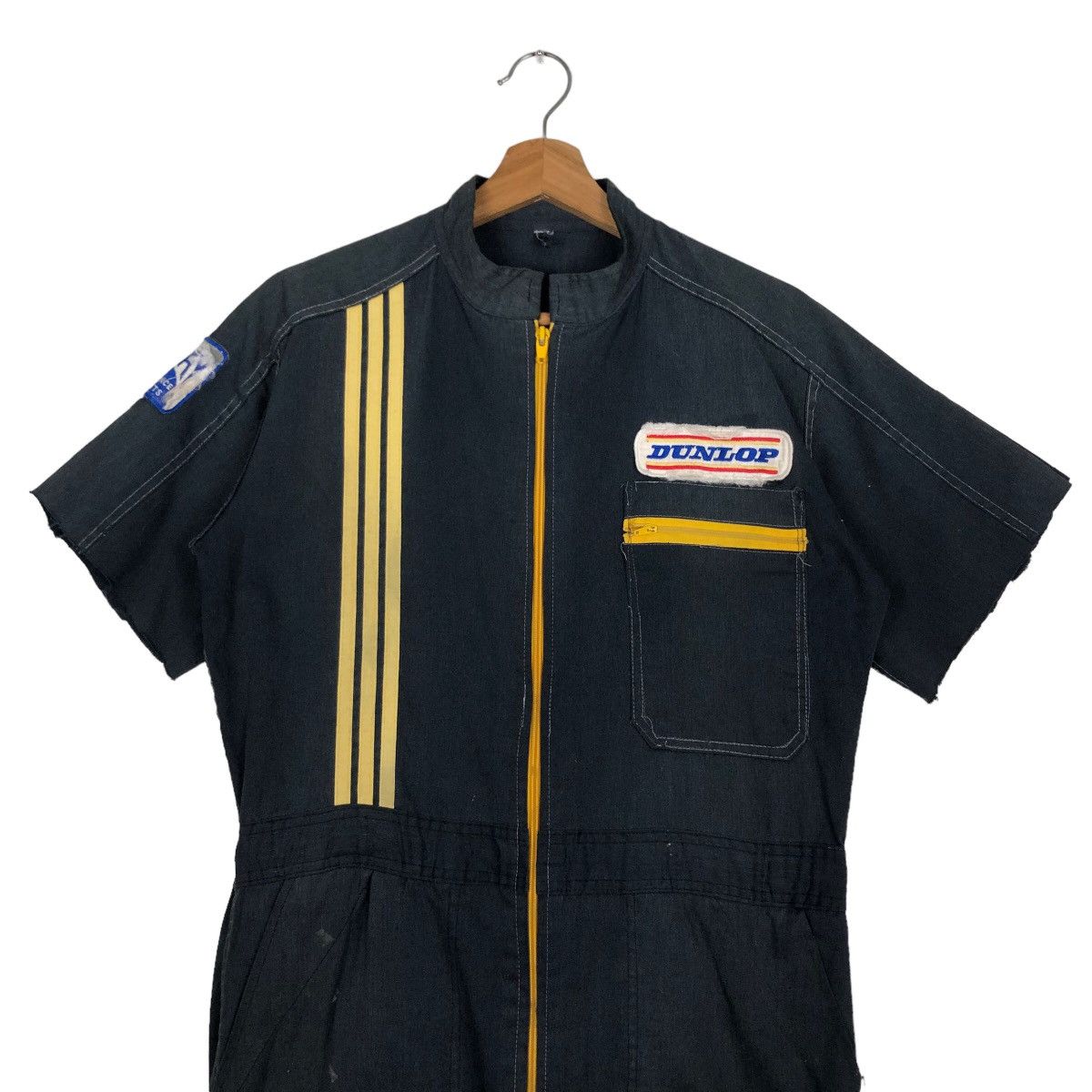 Other 🔥90’s Vintage Overall Racing Sports Dunlop Workers Size US 32 / EU 48 - 2 Thumbnail