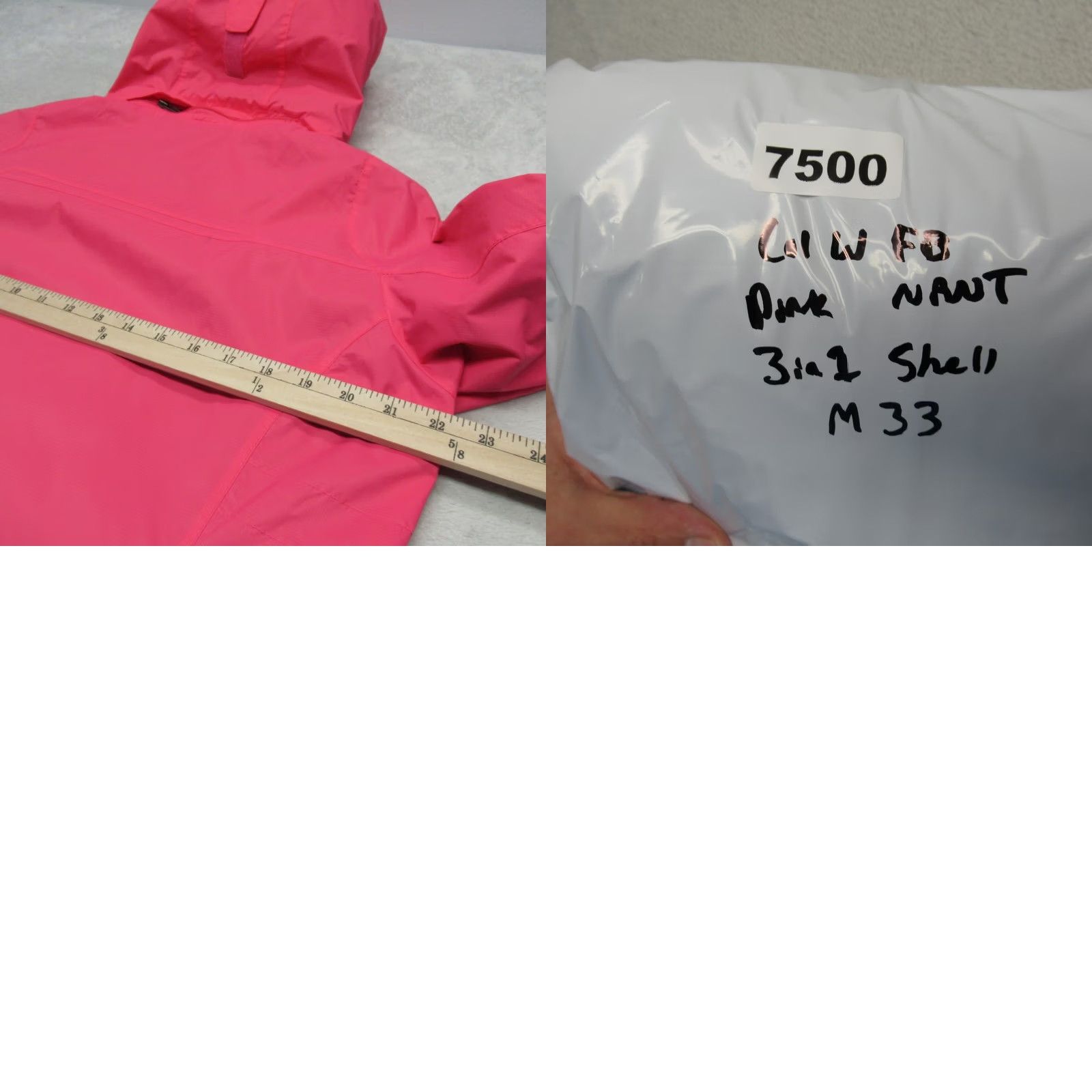 Pinko Columbia Jacket Womens Large Pink Full Zip Hooded Interchange Rain 3 In 1 Shell Size L / US 10 / IT 46 - 10 Thumbnail