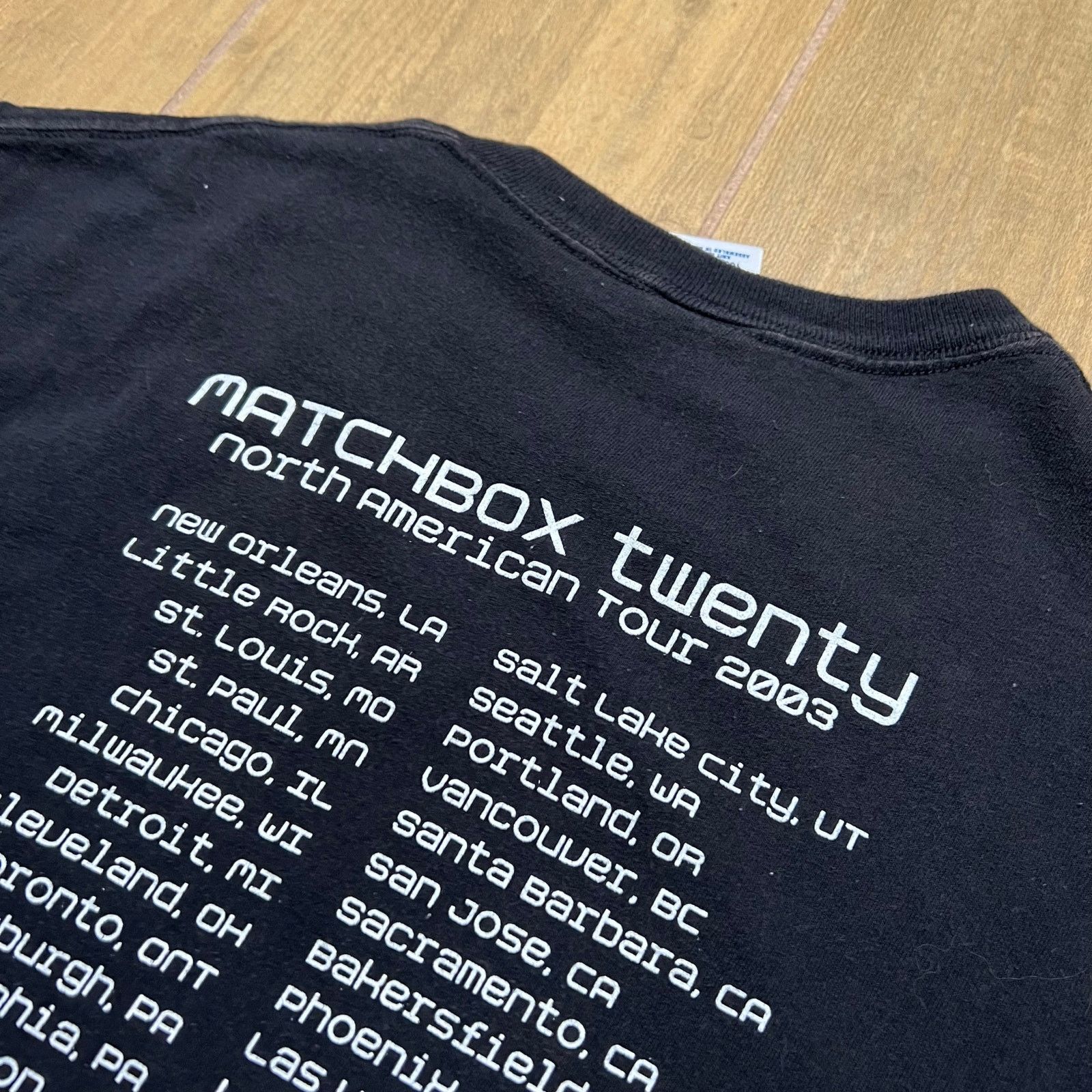 Vintage Vintage Match Box Twenty Black Sz M More Than You Think You Size US M / EU 48-50 / 2 - 9 Thumbnail