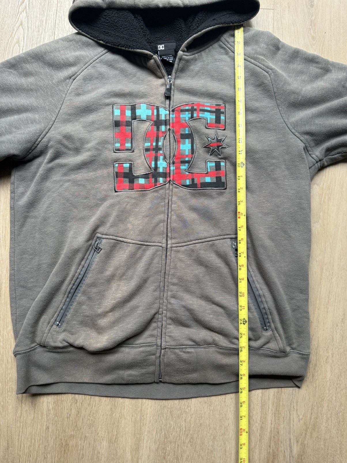 Other Y2K DC shoes Sherpa lined zip up jacket Size US XL / EU 56 / 4 - 5 Thumbnail