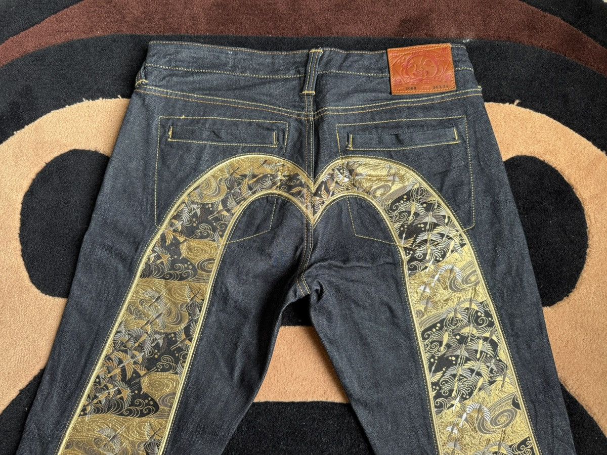 Evisu evisu embroidery daicock style denim jeans size：34x34 Size US 34 / EU 50 - 5 Thumbnail