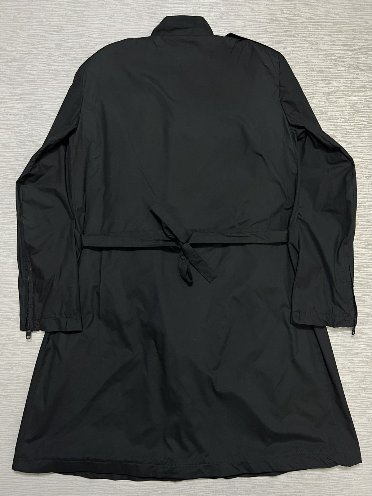 Ann Demeulemeester Ann Demeulemeester - Asymmetrical Zip Belted Trench Coat Size XS / US 0-2 / IT 36-38 - 4 Thumbnail