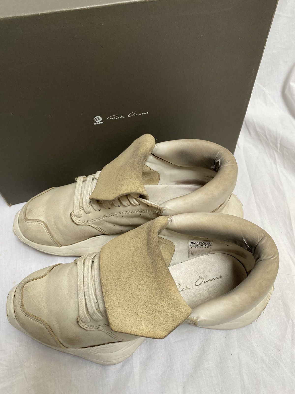 Adidas × Rick Owens Adidas X Rick Owens RS Runner vicious runner Size US 6.5 / IT 36.5 - 2 Thumbnail
