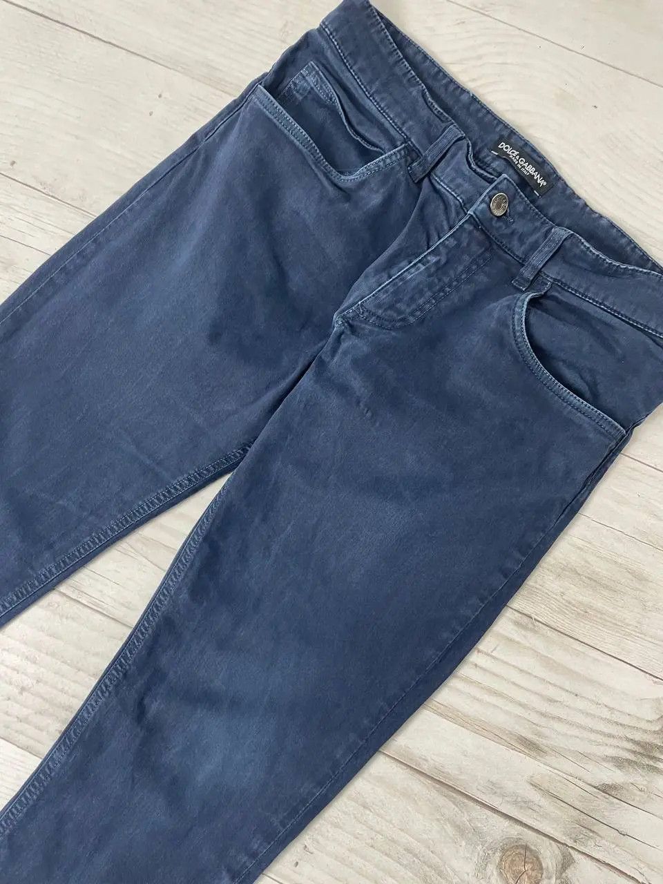 Dolce & Gabbana Vintage Dolce & Gabbana Slim Fit Denim Jeans DG Y2K Size US 30 / EU 46 - 3 Thumbnail