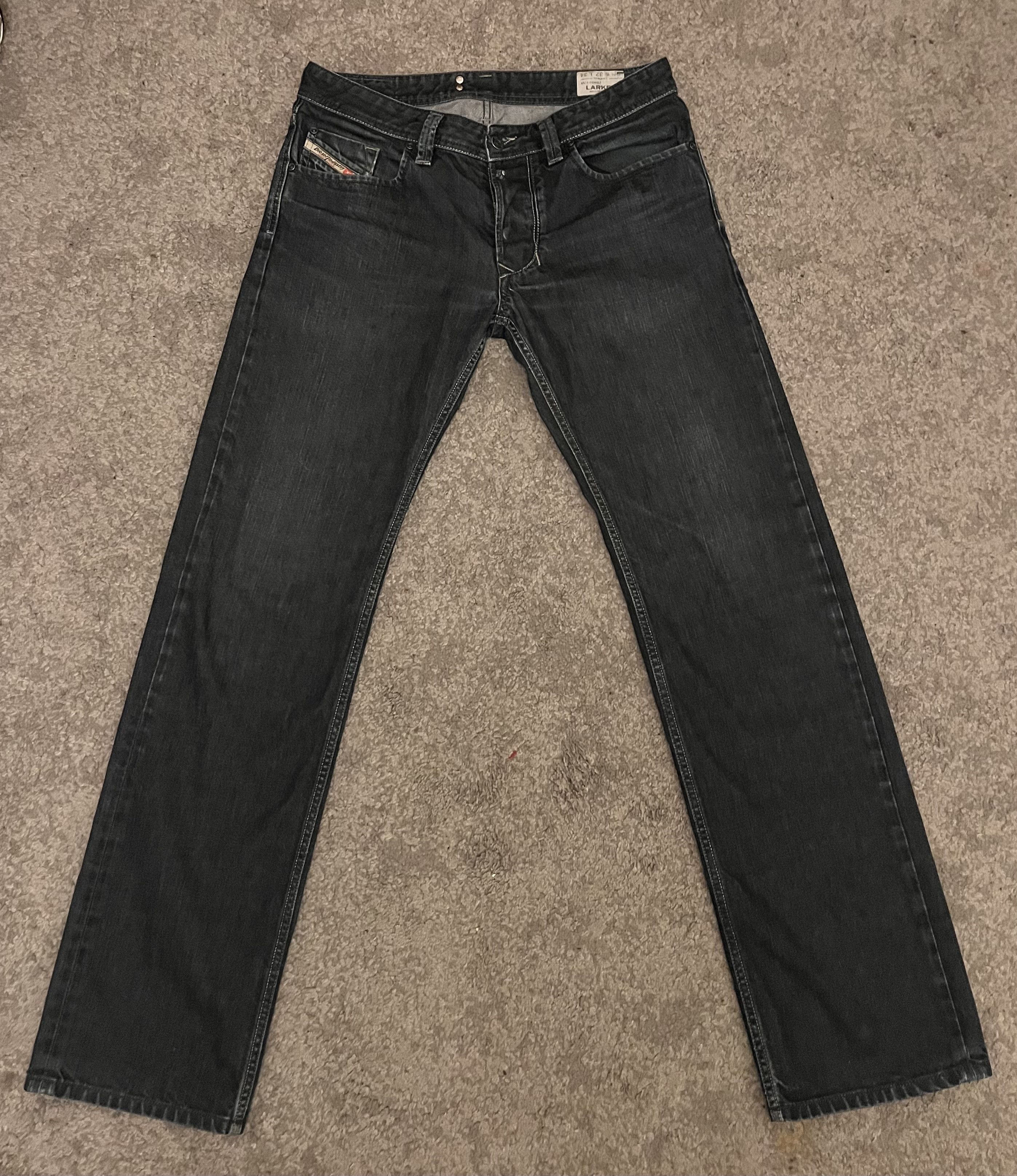 Diesel Leather Diesel Larkee W32L34/0088Z D.N.A Dirty New Age Size US 32 / EU 48 - 1 Thumbnail