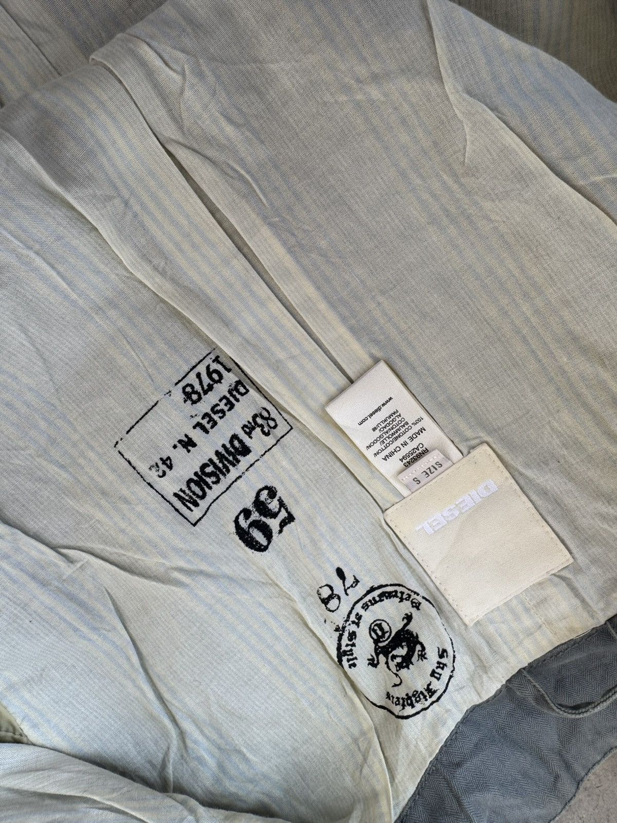 Diesel DIESEL JACKET BUTTON UP Size S / US 4 / IT 40 - 7 Thumbnail