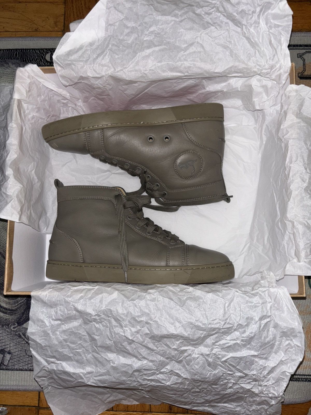 Christian Louboutin Christian Louboutin High Top Size 40(7) Size US 7 / EU 40 - 1 Thumbnail