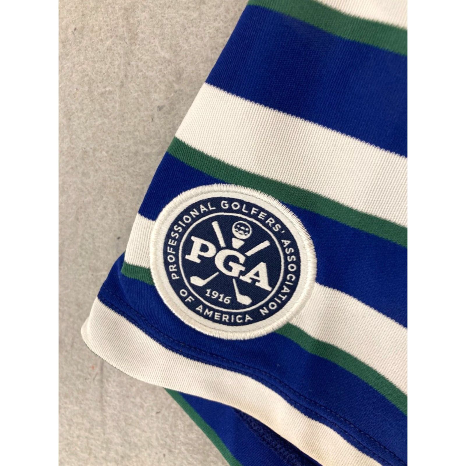 Ralph Lauren Polo Golf Polo Shirt Polo Golf Blue Striped Shirt M Adult Mens 2021 Golf Classic Sports Size US M / EU 48-50 / 2 - 5 Thumbnail