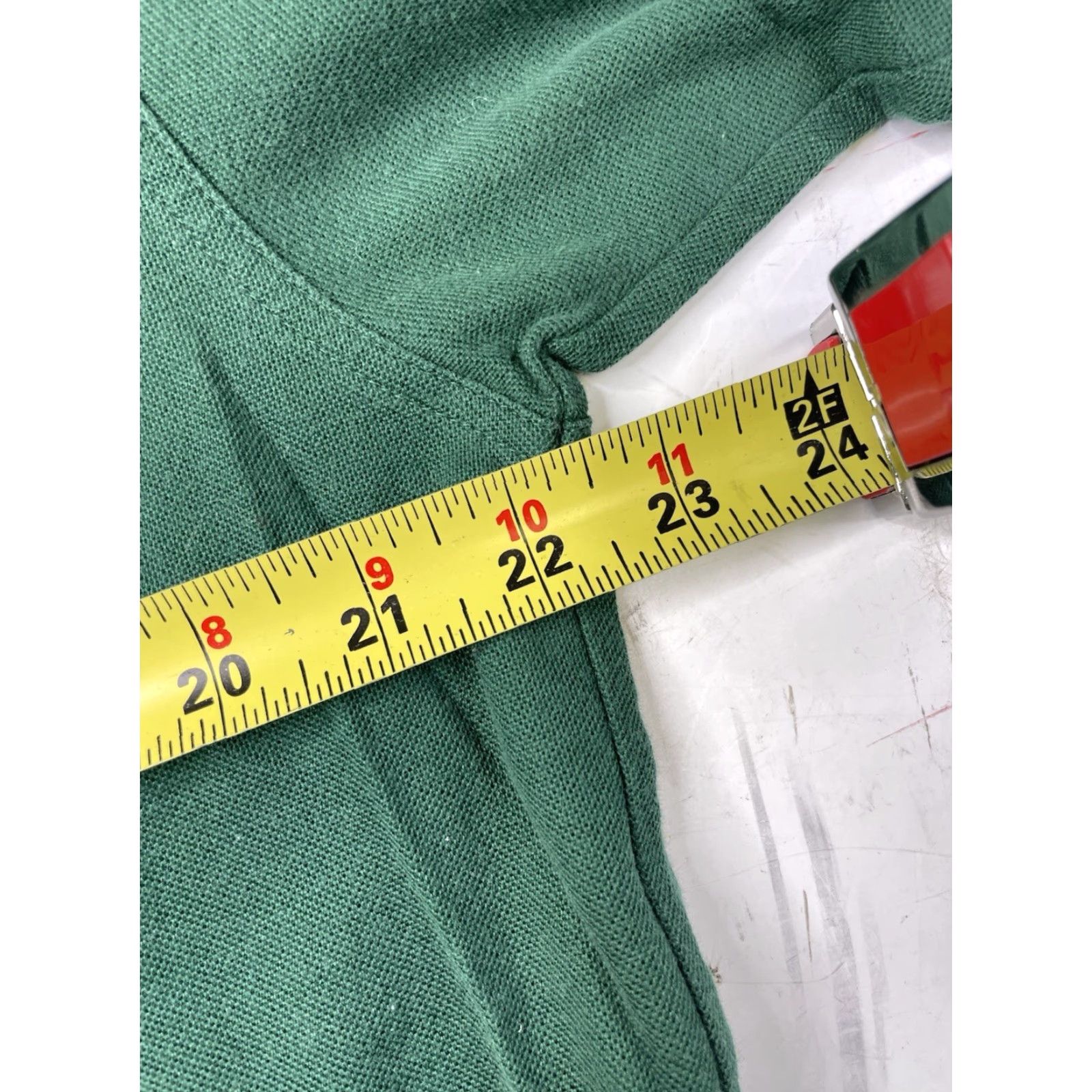 Vintage Masters Polo Shirt Men L Green 60s Cotton Short Sleeve Collared Button Logo Breathable Easy Care Golf Shirt Size US L / EU 52-54 / 3 - 4 Thumbnail