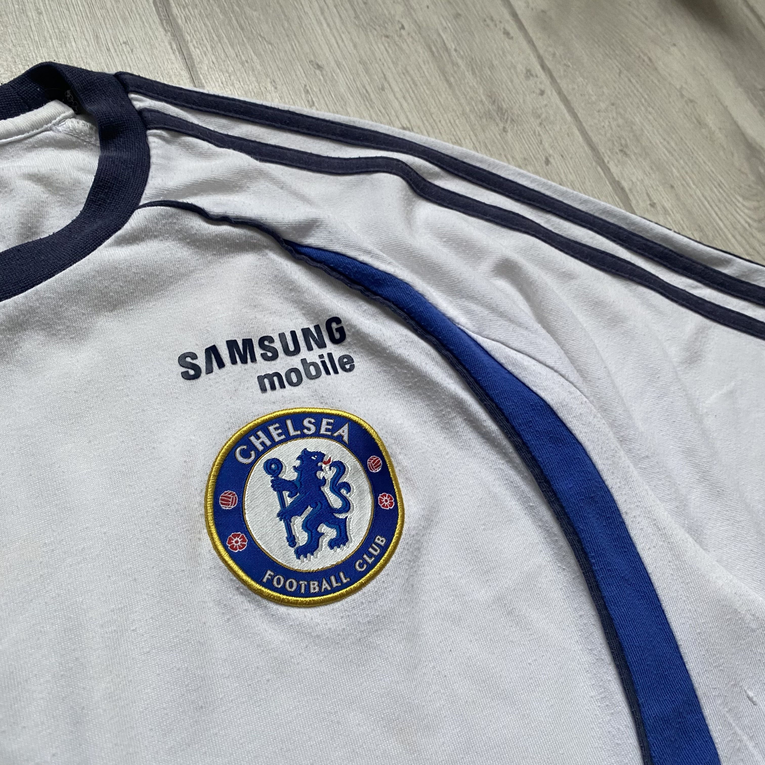 Adidas ⚽️ Blokcore Vintage Chelsea Tee Soccer Jersey Football Size US M / EU 48-50 / 2 - 5 Thumbnail
