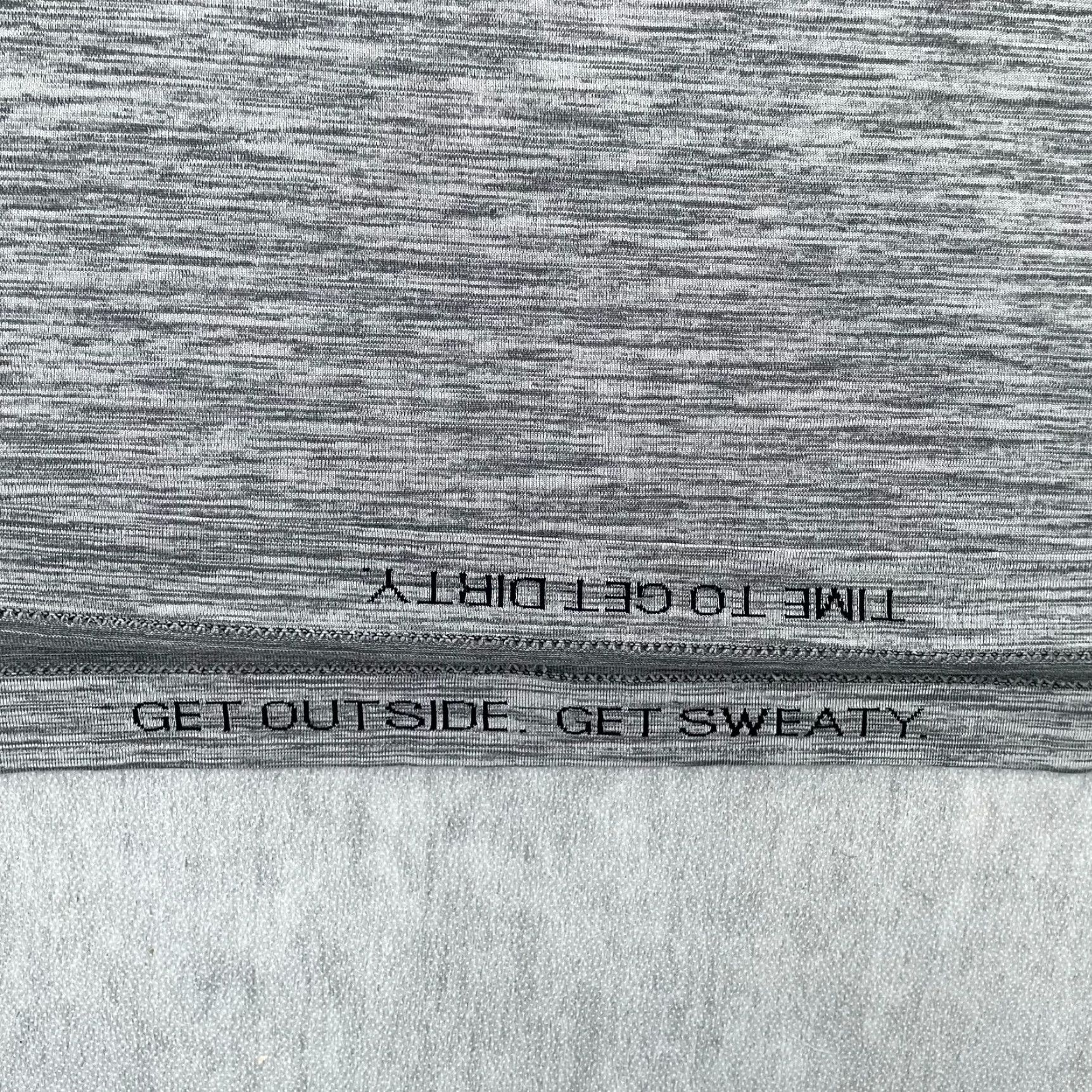 Lululemon VINTAGE Lululemon Polo Shirt Adult Medium Gray Heathered Short Sleeve Breathable Activewear Mens M Size US M / EU 48-50 / 2 - 6 Thumbnail