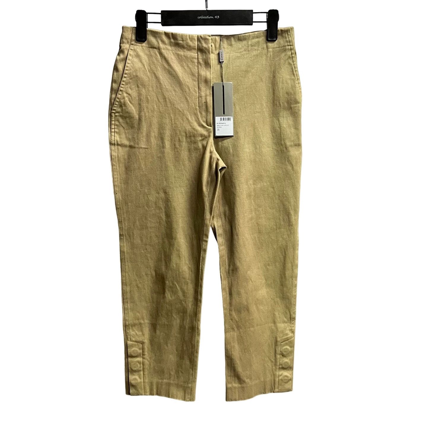 Dior Dior Khaki Straight Leg Cotton Pants Size 38 Size 27" / US 4 / IT 40 - 1 Thumbnail