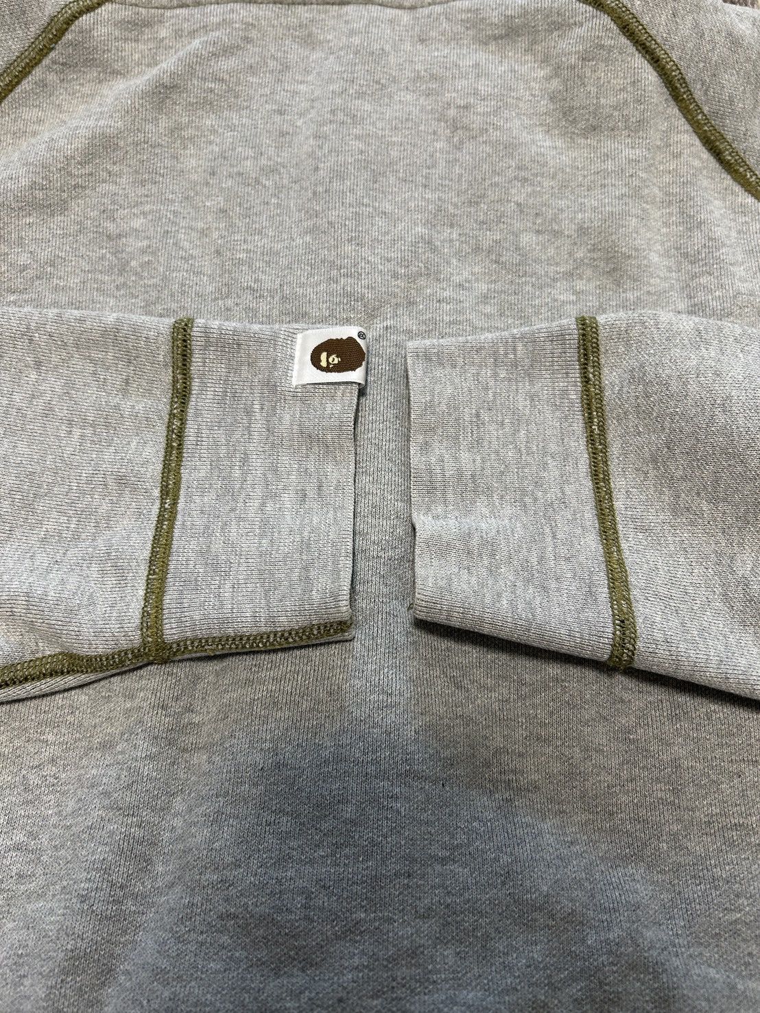 Bape Bape Reversible Green Camo Spell Out Hoodie Size US M / EU 48-50 / 2 - 8 Thumbnail