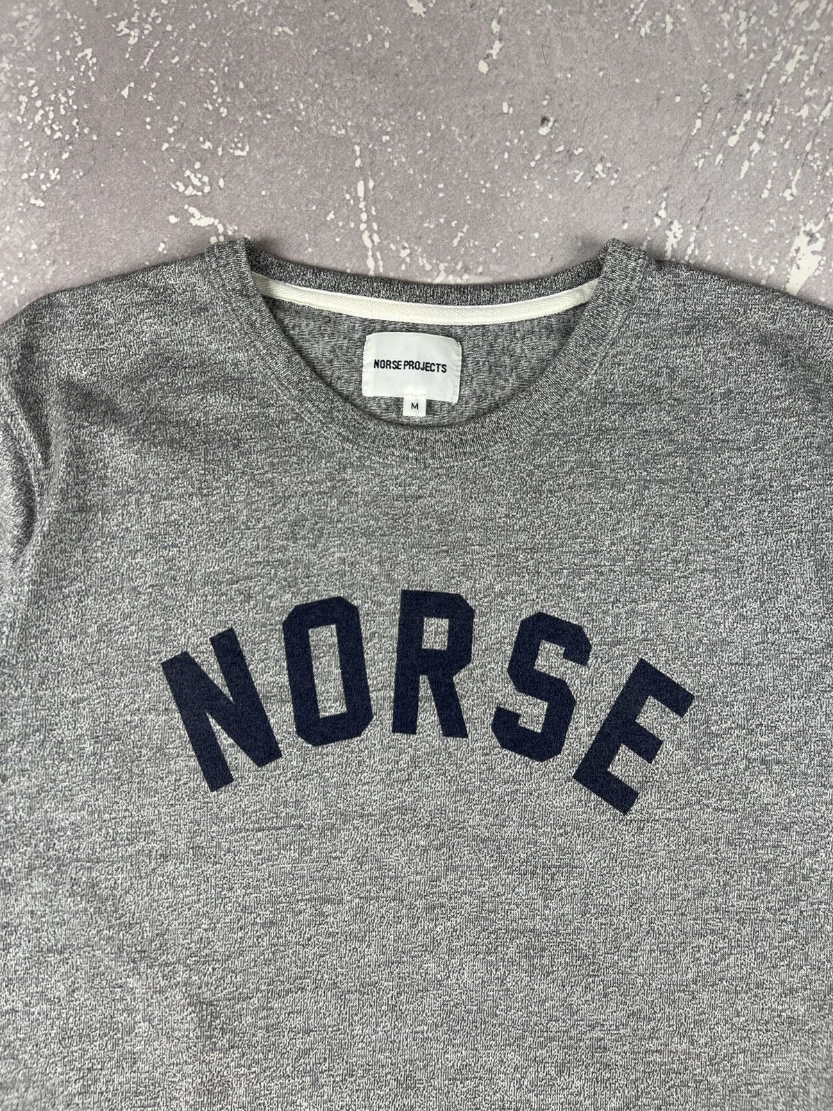 Norse Projects Norse Projects James Athletic Logo SS T Shirt Mens M Gray Size US M / EU 48-50 / 2 - 3 Thumbnail