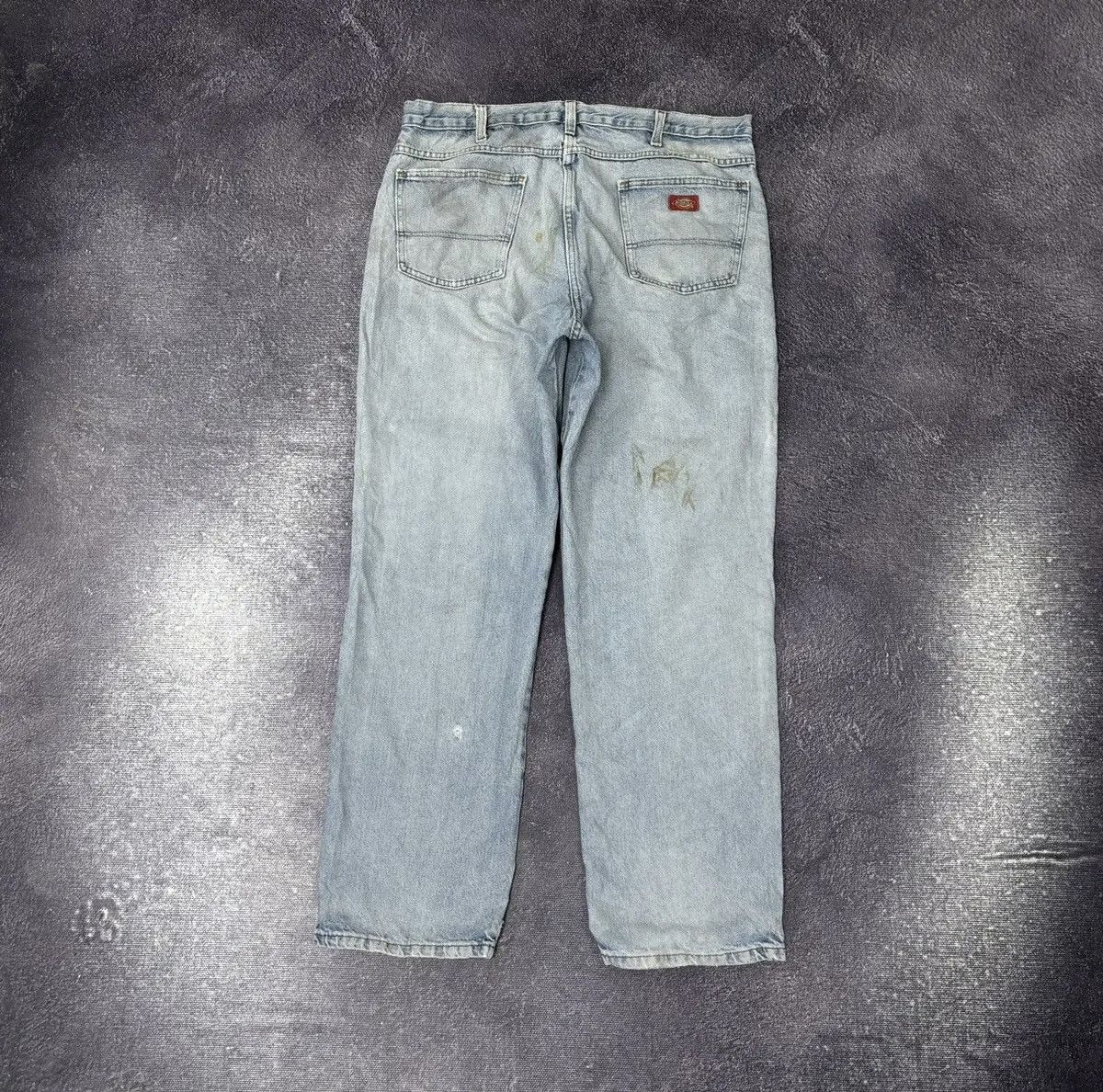 Dickies × Vintage Vintage Dickies Faded Washed Blue American Hype Baggy Jeans Size US 38 / EU 54 - 1 Thumbnail