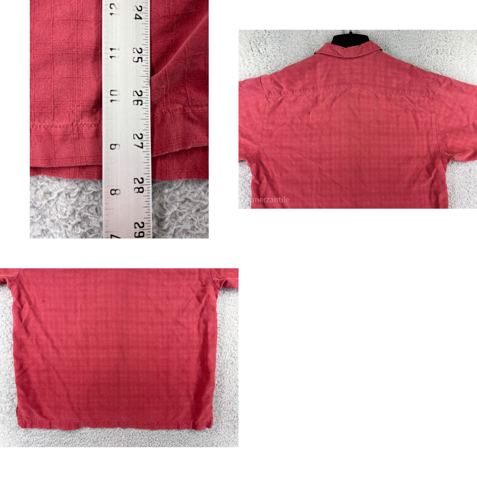 Tommy Bahama Tommy Bahama Shirt Mens L Red Geometric 100% Rayon Button Up Hawaiian Geometric Pattern Aloha Beach Resort Casual Shirt Mens Size US L / EU 52-54 / 3 - 9 Thumbnail