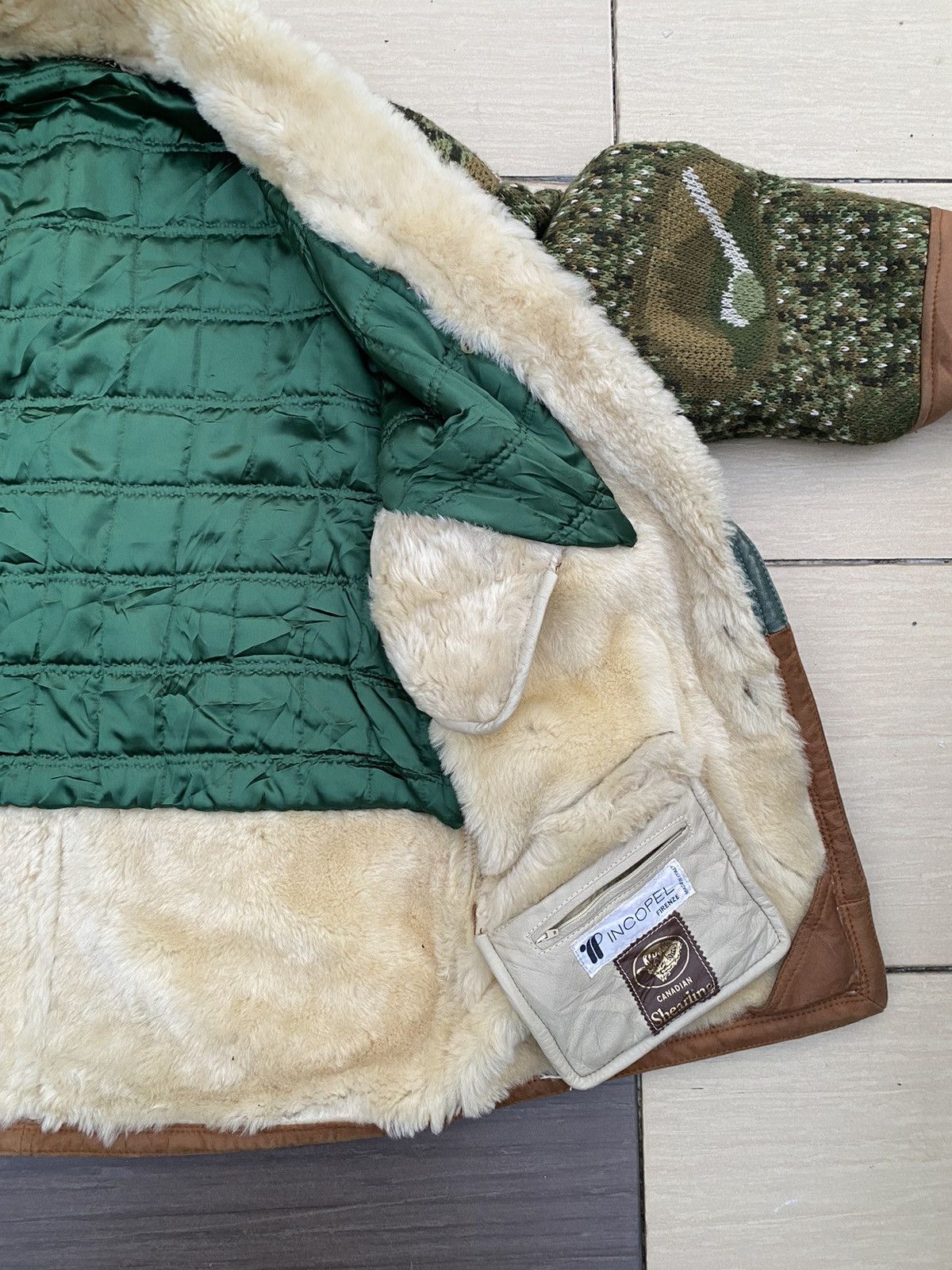 Vintage vintage incopel canadiam shearling jacket Size US M / EU 48-50 / 2 - 13 Thumbnail