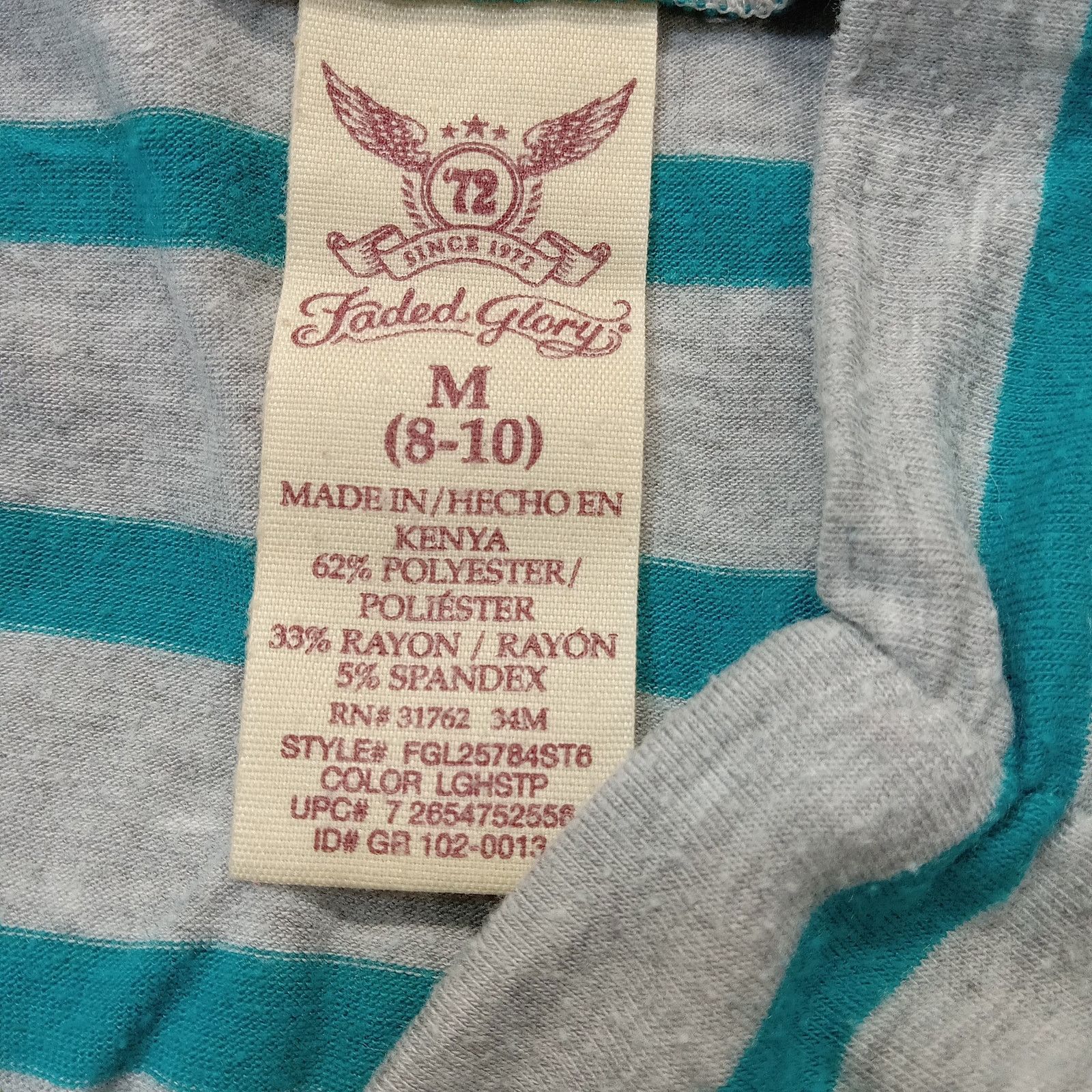 Faded Glory Faded Glory Jersey Skirt Women's M 8-9 Polyester Blend Size 32" / US 10 / IT 46 - 3 Thumbnail