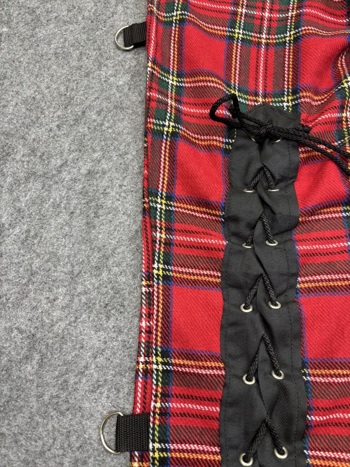 Seditionaries 💥Seditionaries💥Tiger Punk Lace Up Tartan Pant F764 Size US 30 / EU 46 - 6 Thumbnail