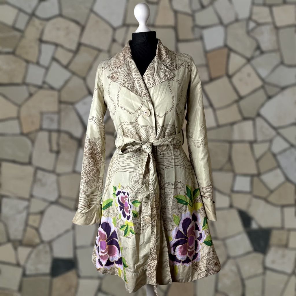 Desigual Desigual Coat Womens Trench 36 Multicoloured Overcoat Jacket Size 36 Womens Size XS / US 0-2 / IT 36-38 - 1 Thumbnail