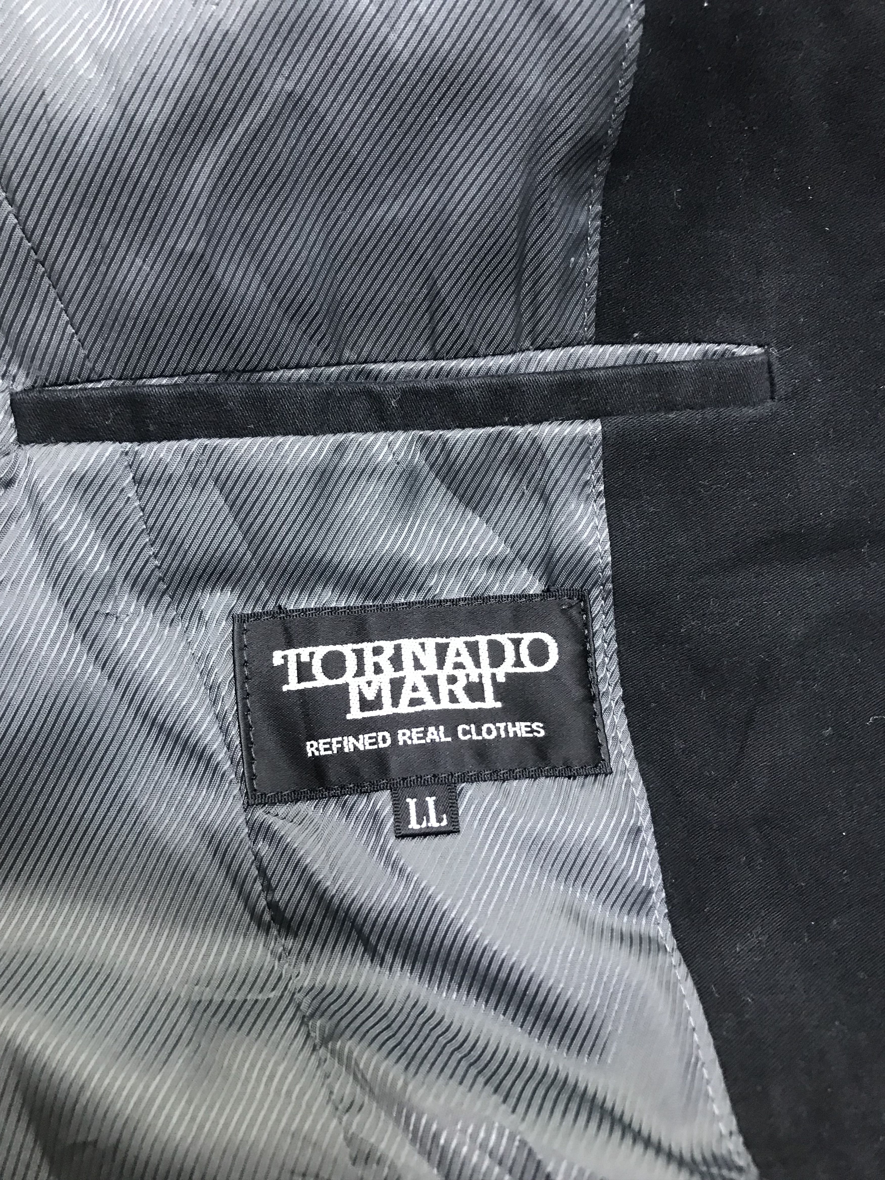 Tornado Mart Vintage Tornado Mart Black Jacket Size US L / EU 52-54 / 3 - 9 Thumbnail