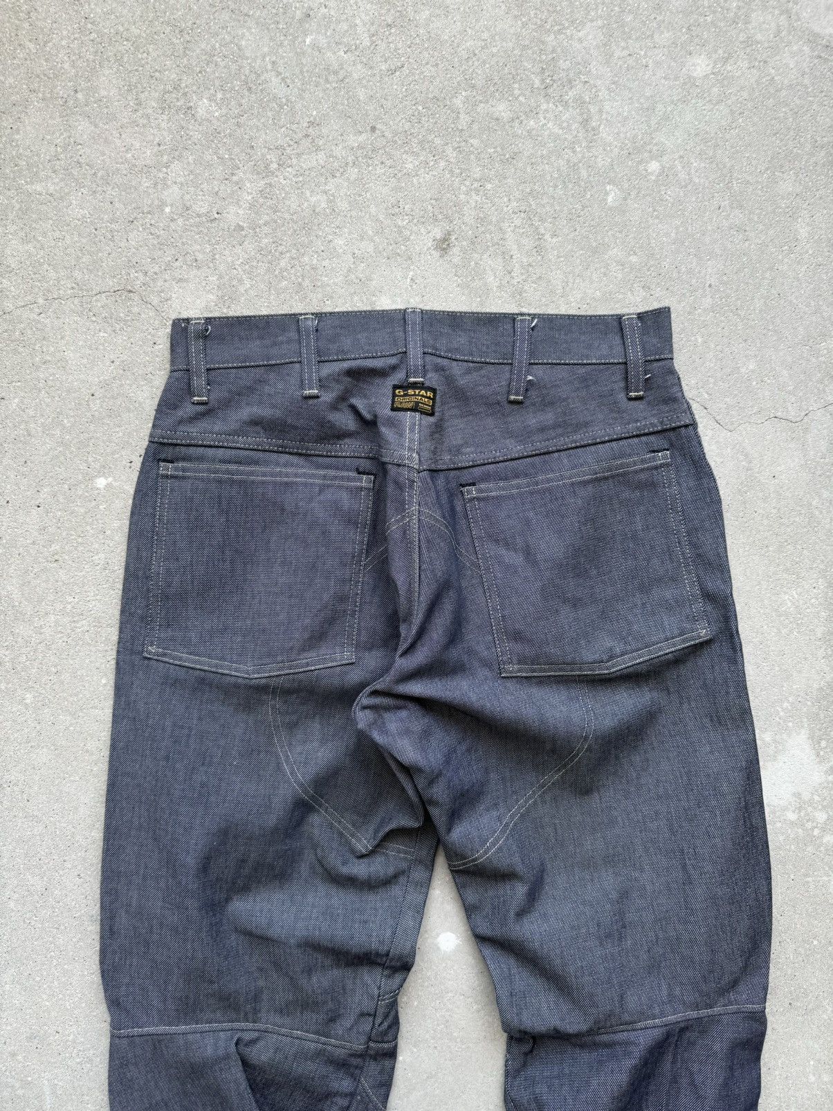 G-Star Vintage G-Star Raw Double Knee Jeans Size US 32 / EU 48 - 8 Thumbnail