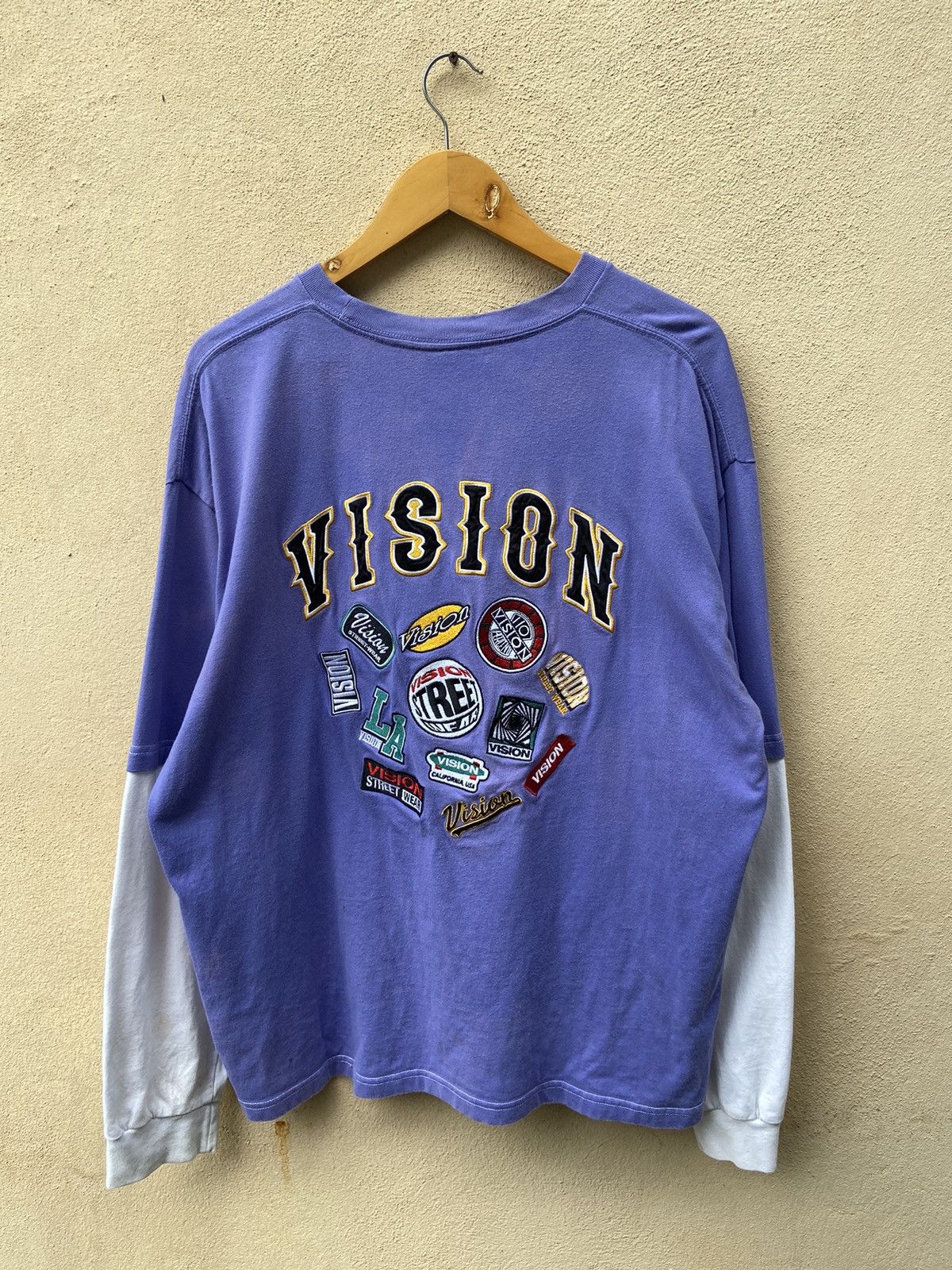 Powell Peralta 🔥 Vision street wear t shirt double sleeve Size US XL / EU 56 / 4 - 1 Thumbnail