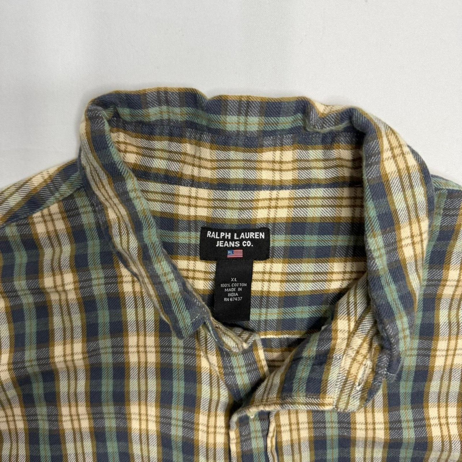 Polo Ralph Lauren Polo Ralph Lauren High Quality Button Up 100% Size XL Size US XL / EU 56 / 4 - 4 Thumbnail