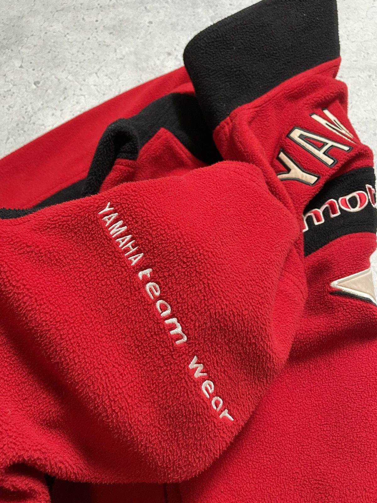 Yamaha Vintage Fleece Jacket 1/4 Zip Yamaha Motorsport Racing F1 Size US L / EU 52-54 / 3 - 8 Thumbnail