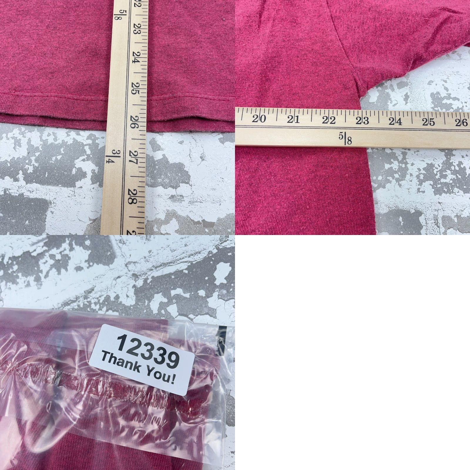 Champion VINTAGE Champion Shirt Men XL Pink Tee Single Stitch Made In USA 80s 90s Blank Size US XL / EU 56 / 4 - 8 Thumbnail