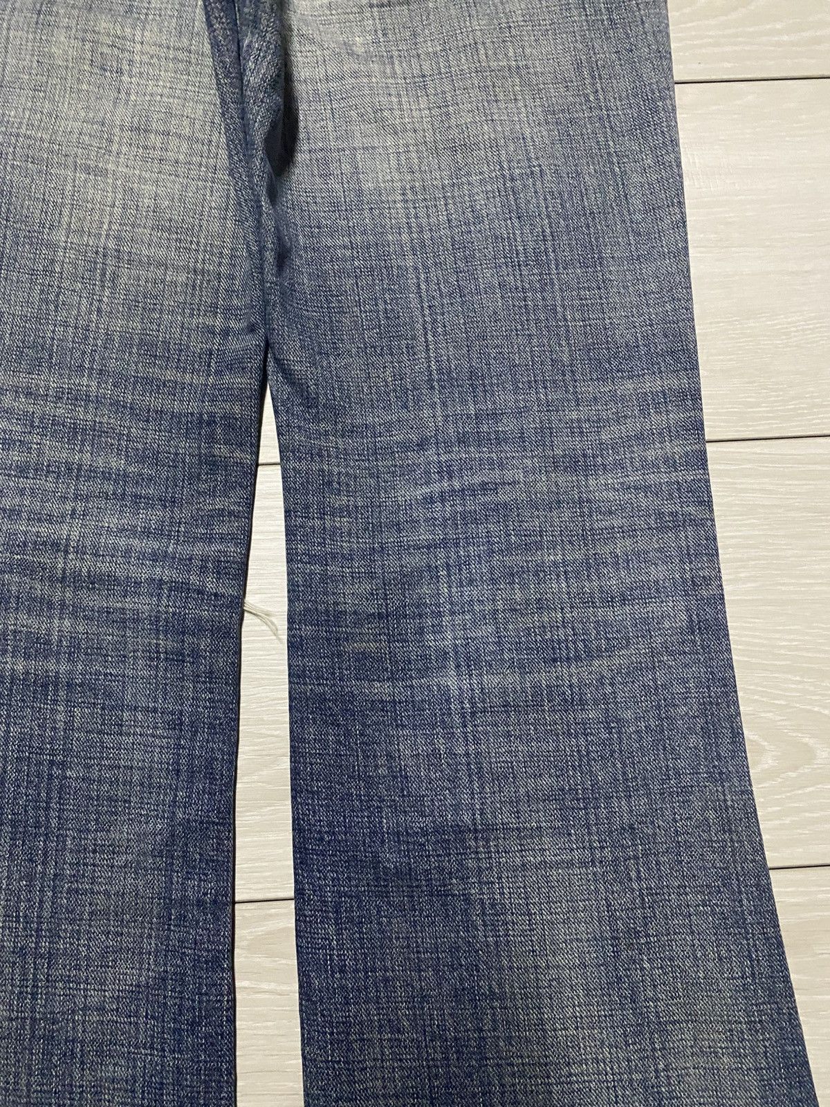 If Six Was Nine Vintage Real Authentic Style GLHeart Flare Faded Blue Size US 31 - 10 Thumbnail