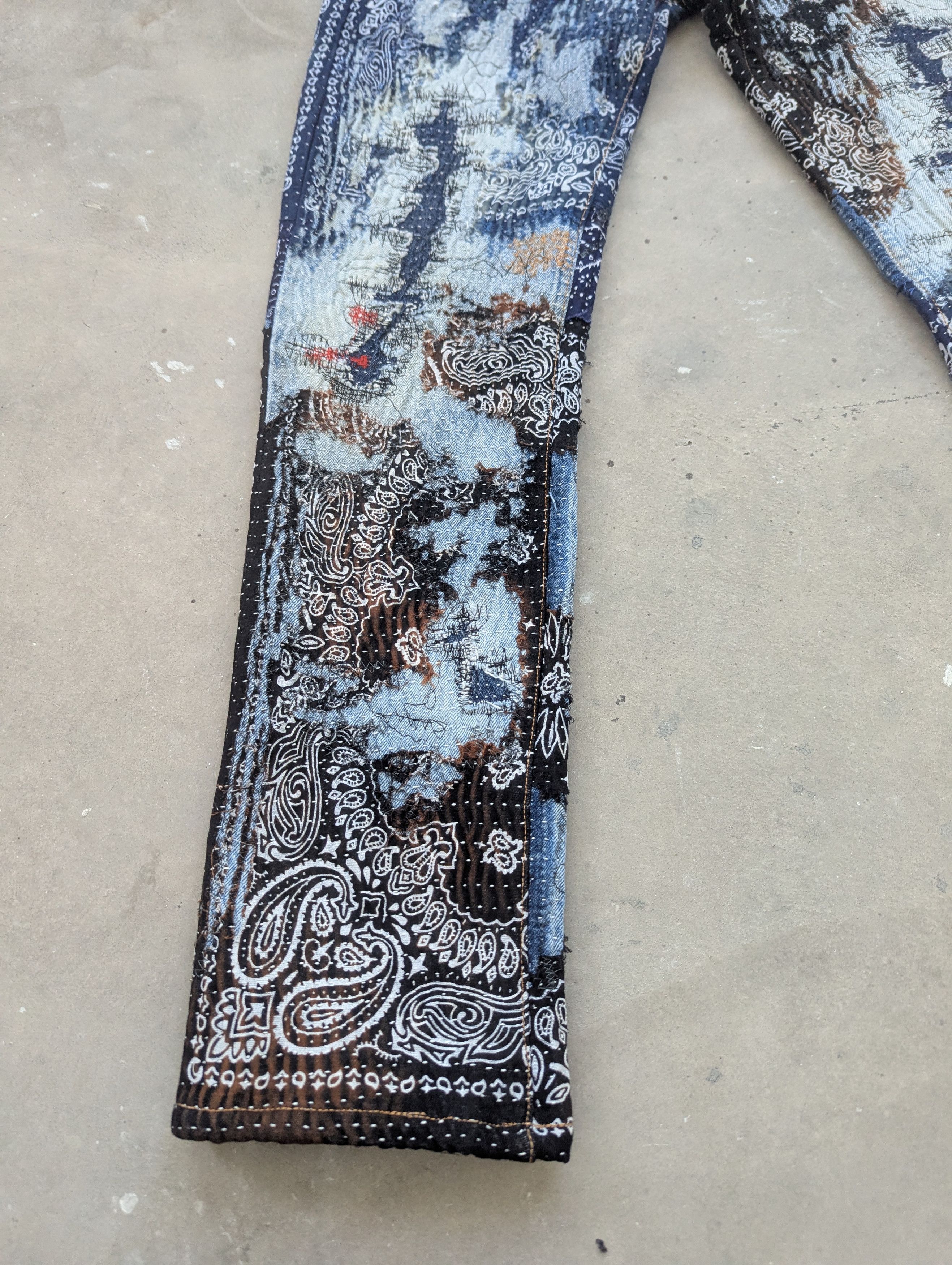 Levi's VintageVintage Levis 501 Inspired Proleta Re Art Custom Made Size US 31 - 6 Thumbnail